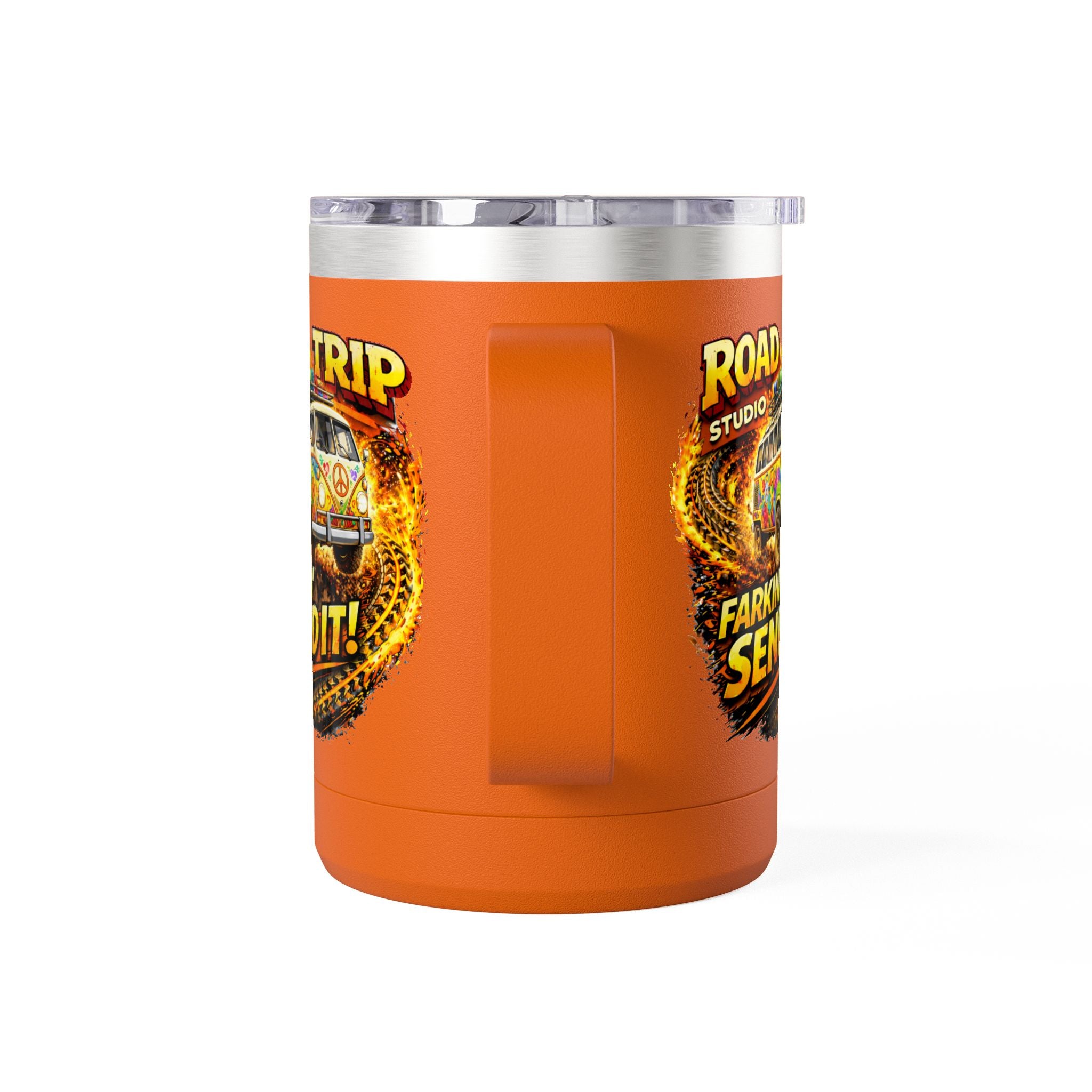 Farkin’ Send It Hippy Van 15oz Travel Mug