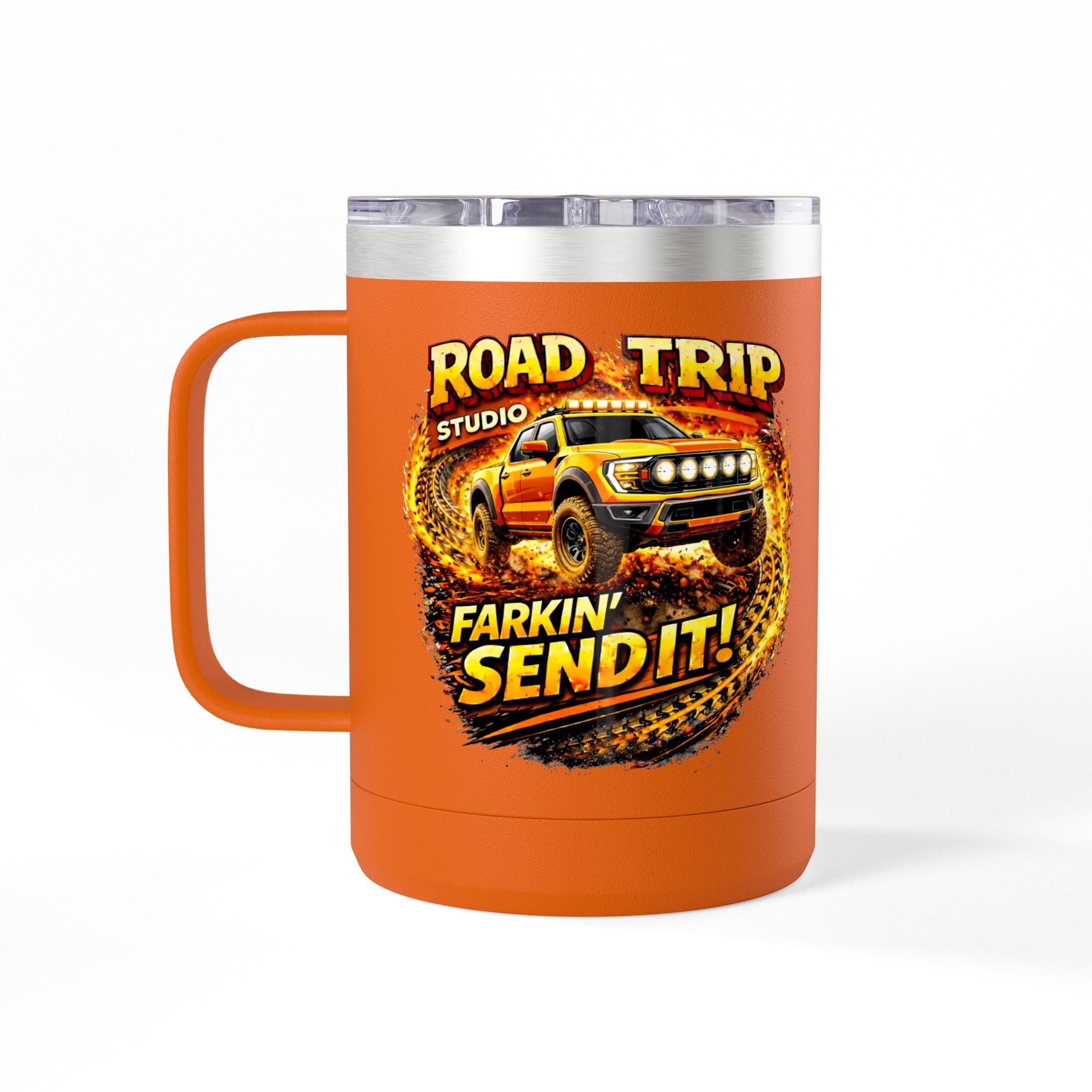 Farkin’ Send It Off-Road Ute 15oz Travel Mug