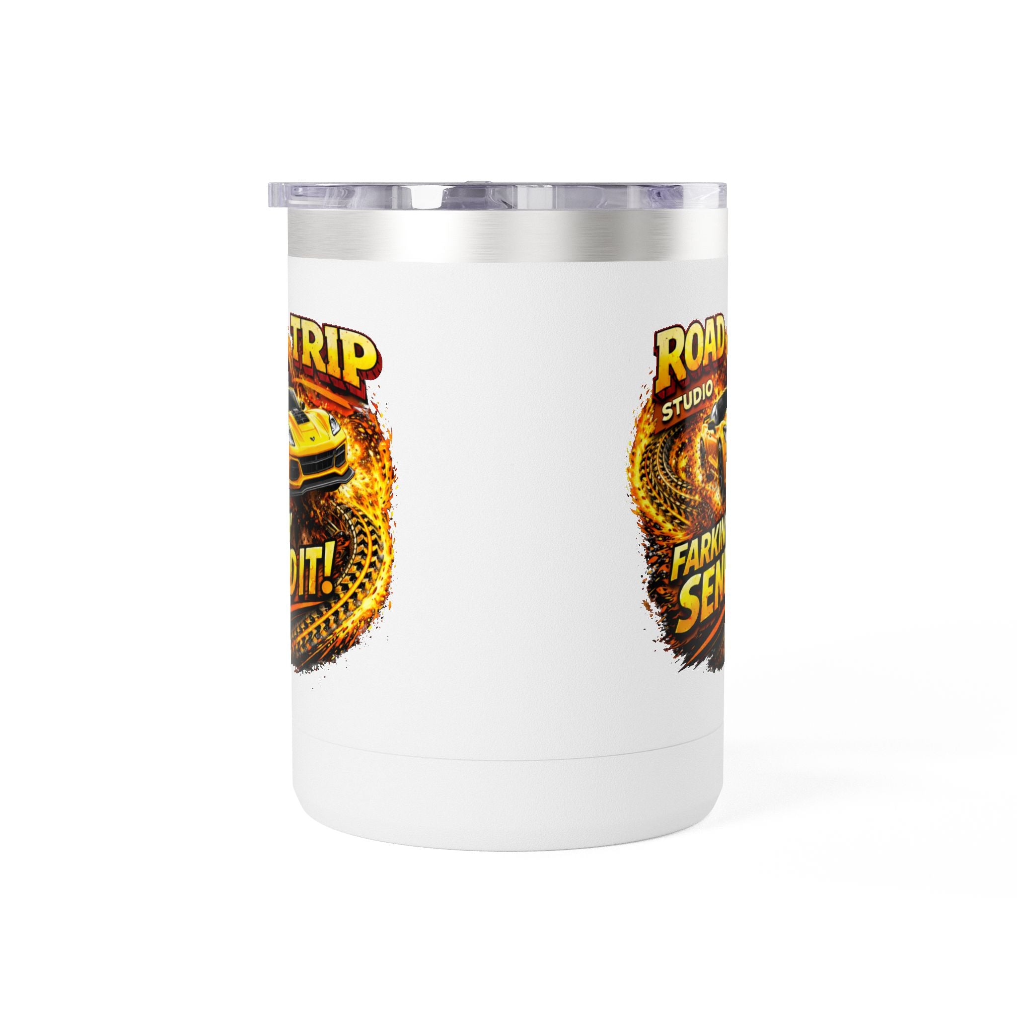Farkin’ Send It Sports Car 15oz Travel Mug