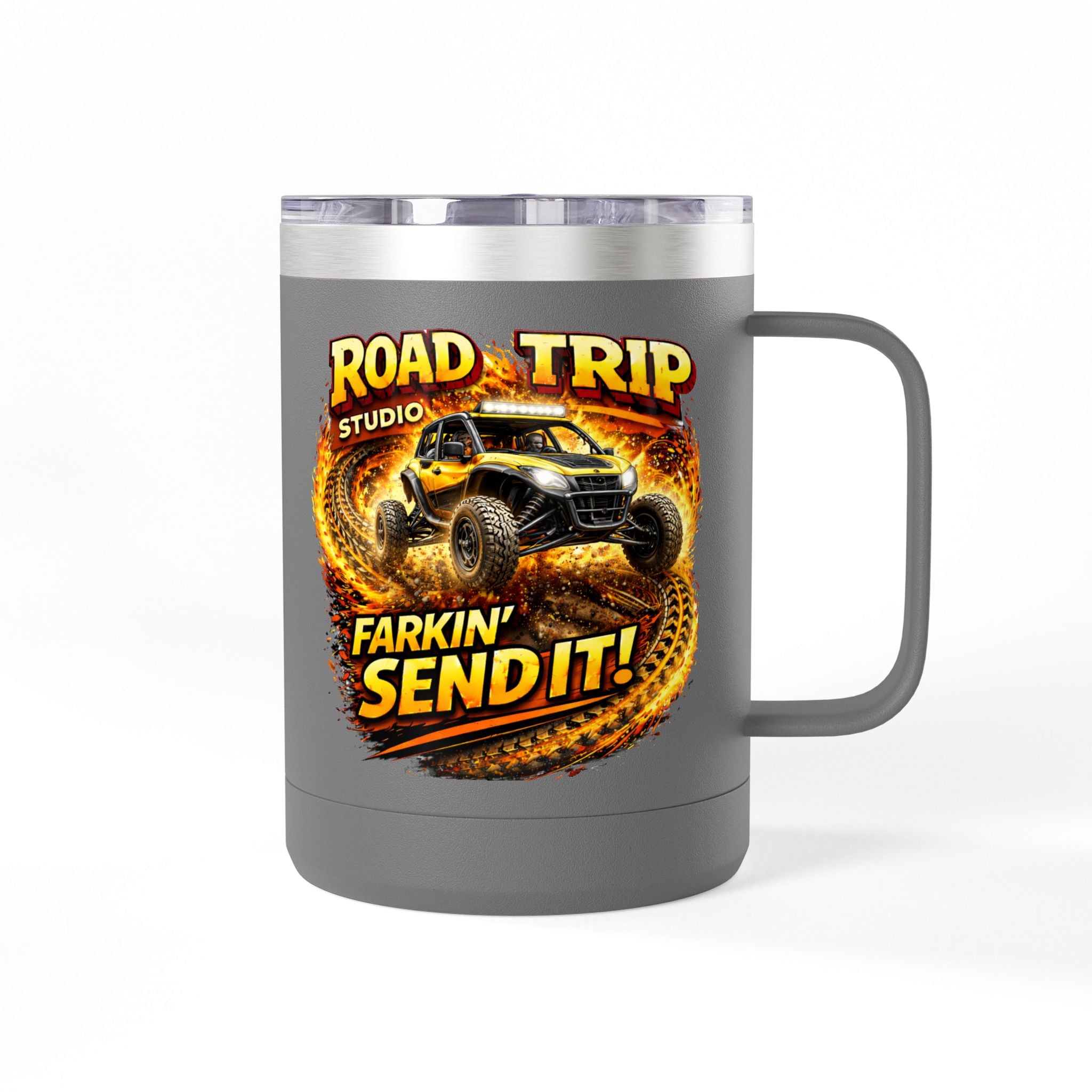 Farkin’ Send It Off-Road Buggy 15oz Travel Mug