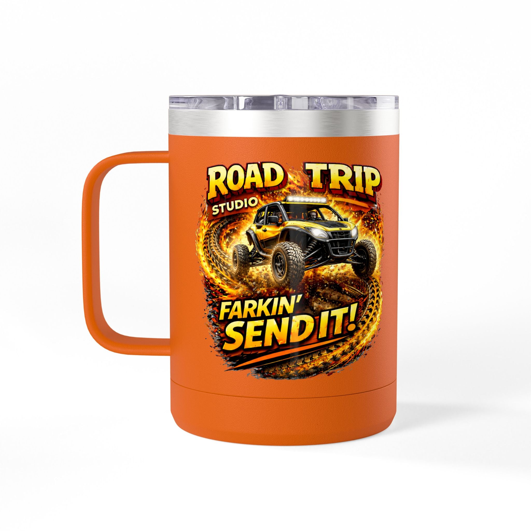 Farkin’ Send It Off-Road Buggy 15oz Travel Mug