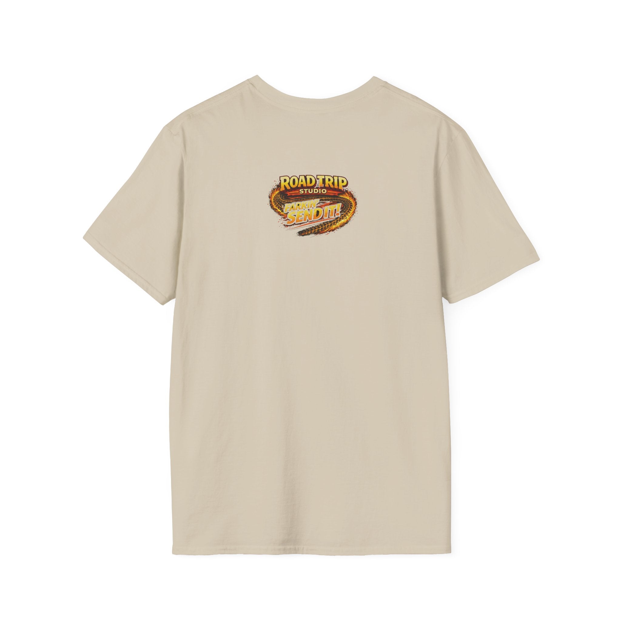 Road Trip Studio - Farkin Send It Logo T-Shirt — Official Road Trip Merch