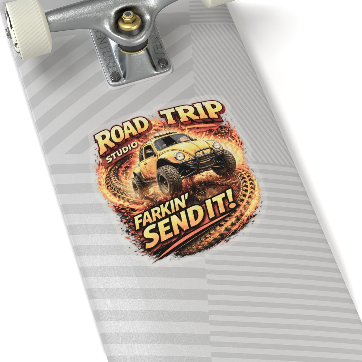 Farkin’ Send It Beetle Buggy Sticker