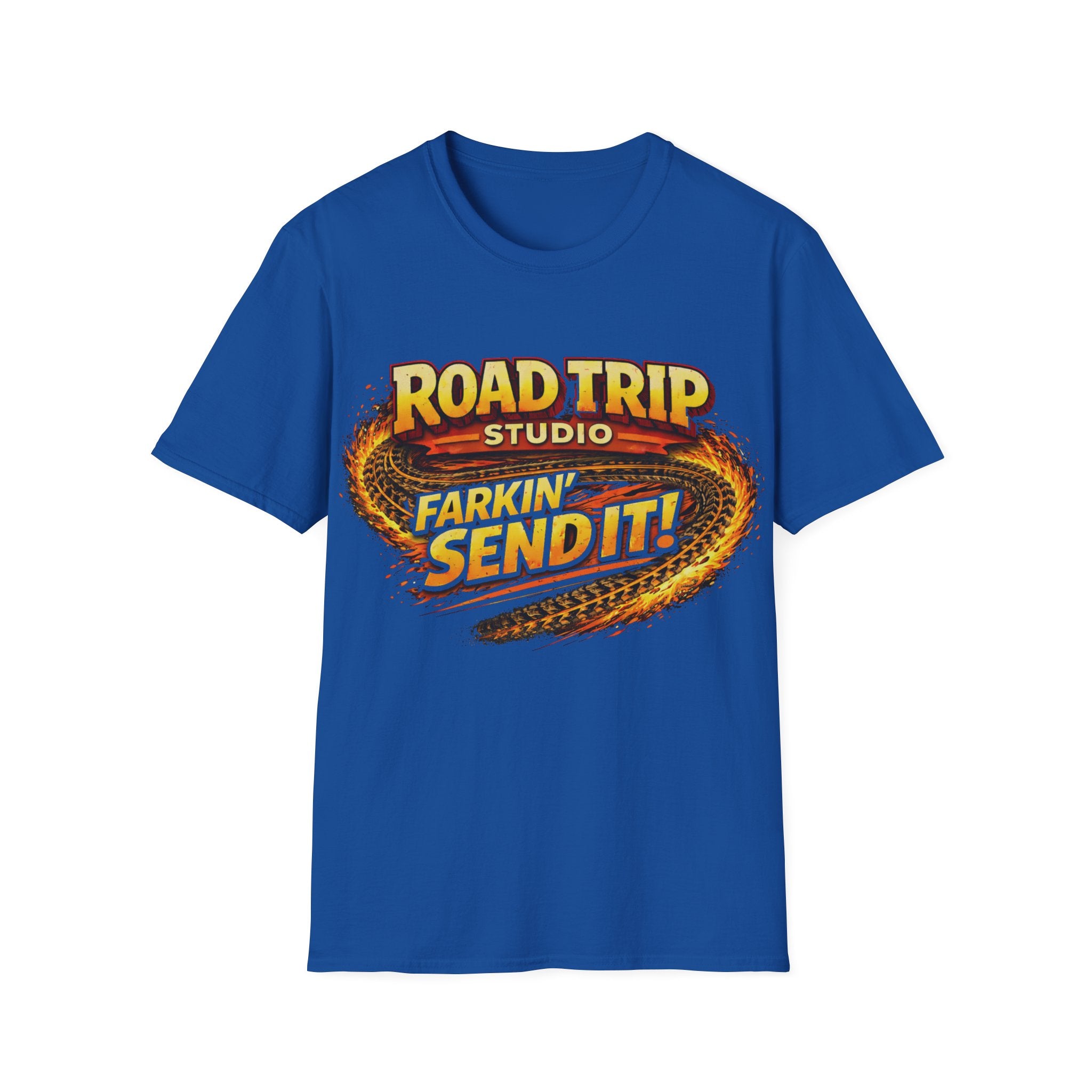 Road Trip Studio - Farkin Send It Logo T-Shirt — Official Road Trip Merch
