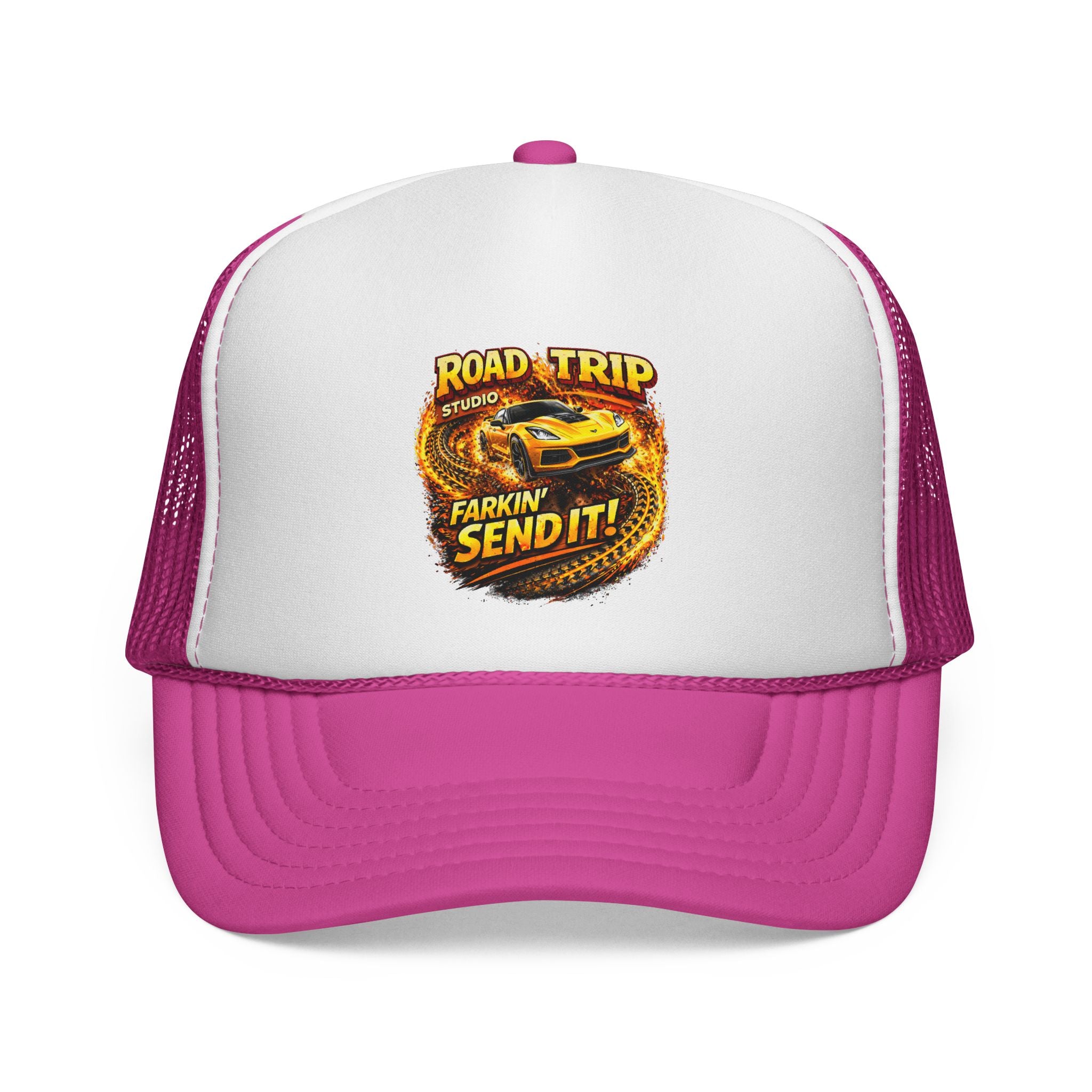 Farkin’ Send It Sports Car Trucker Cap