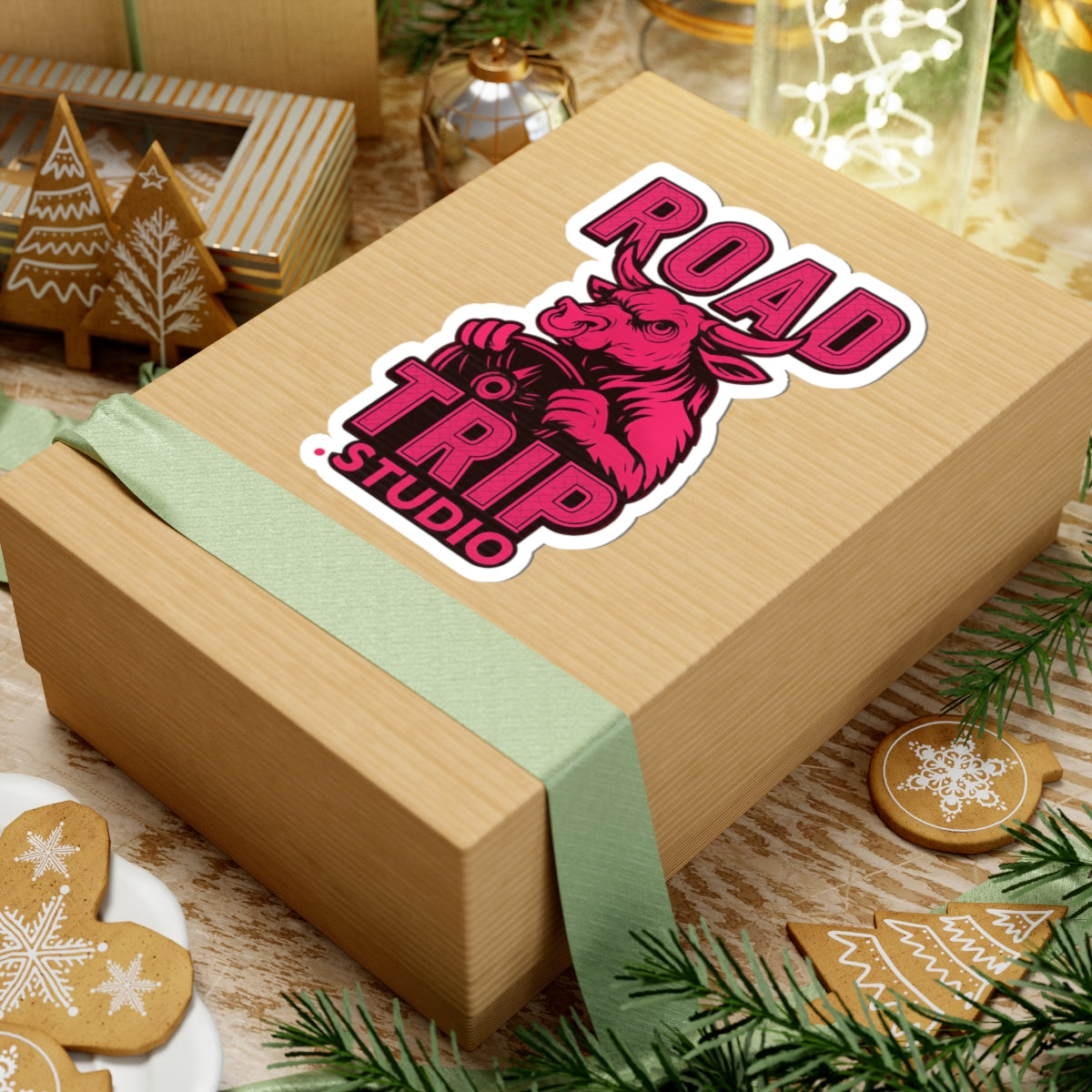 Road Trippin’ Bull Stickers - Official Road Trip Merch