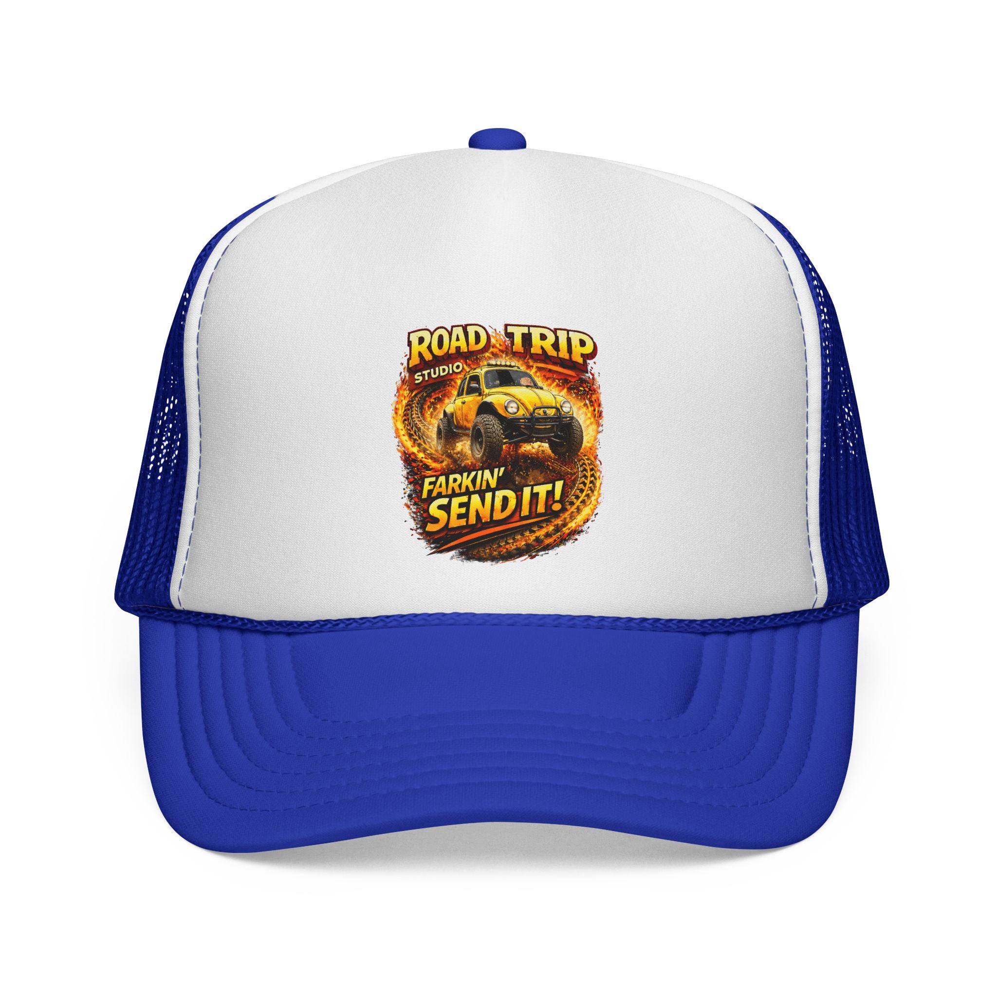 Farkin’ Send It Beetle Buggy Trucker Cap