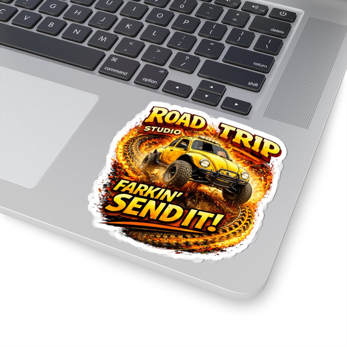 Farkin’ Send It Beetle Buggy Sticker