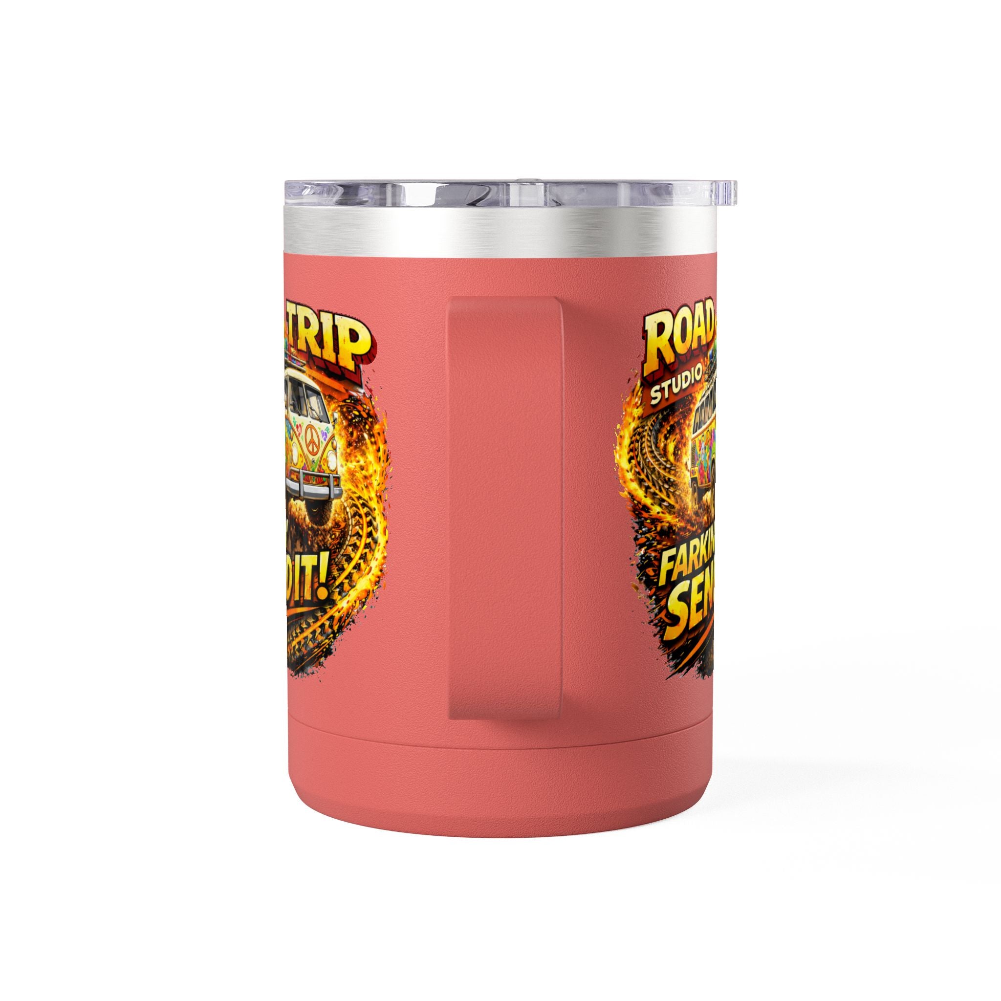 Farkin’ Send It Hippy Van 15oz Travel Mug
