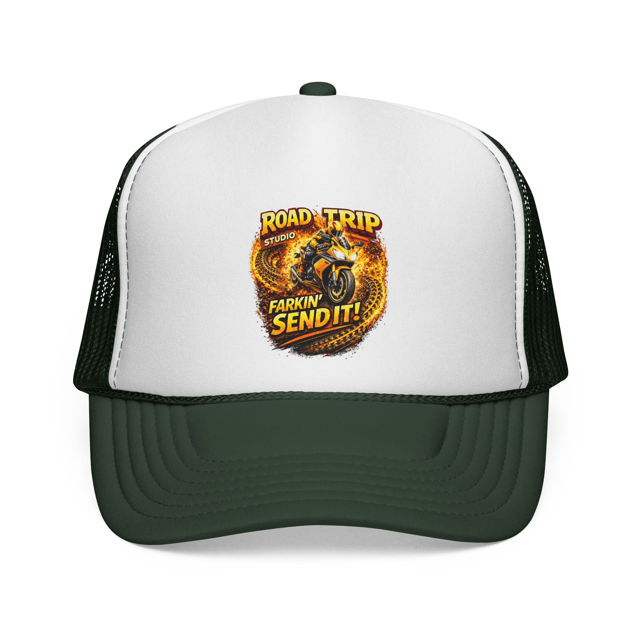 Farkin’ Send It Road Bike Trucker Cap