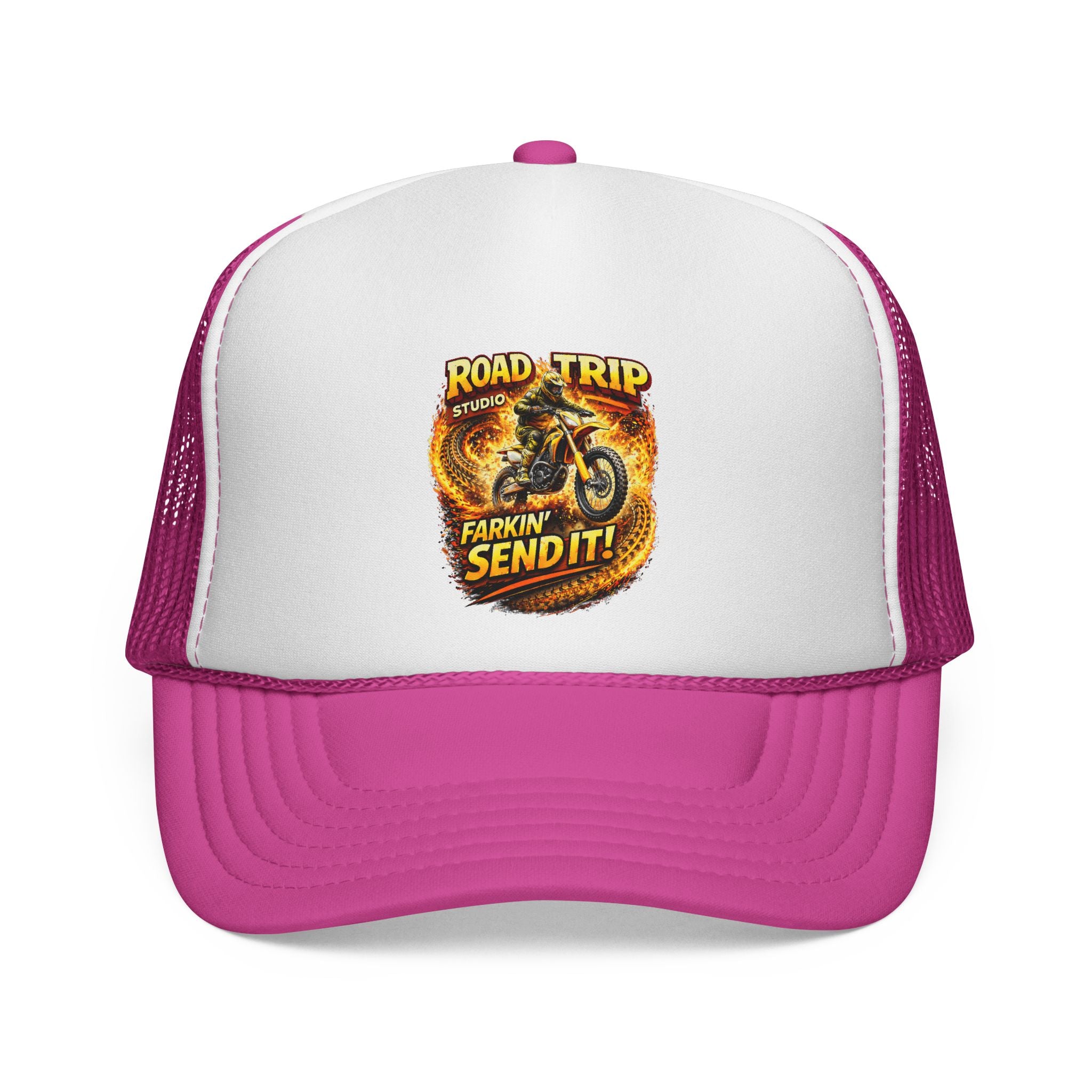 Farkin’ Send It Motocross Trucker Cap