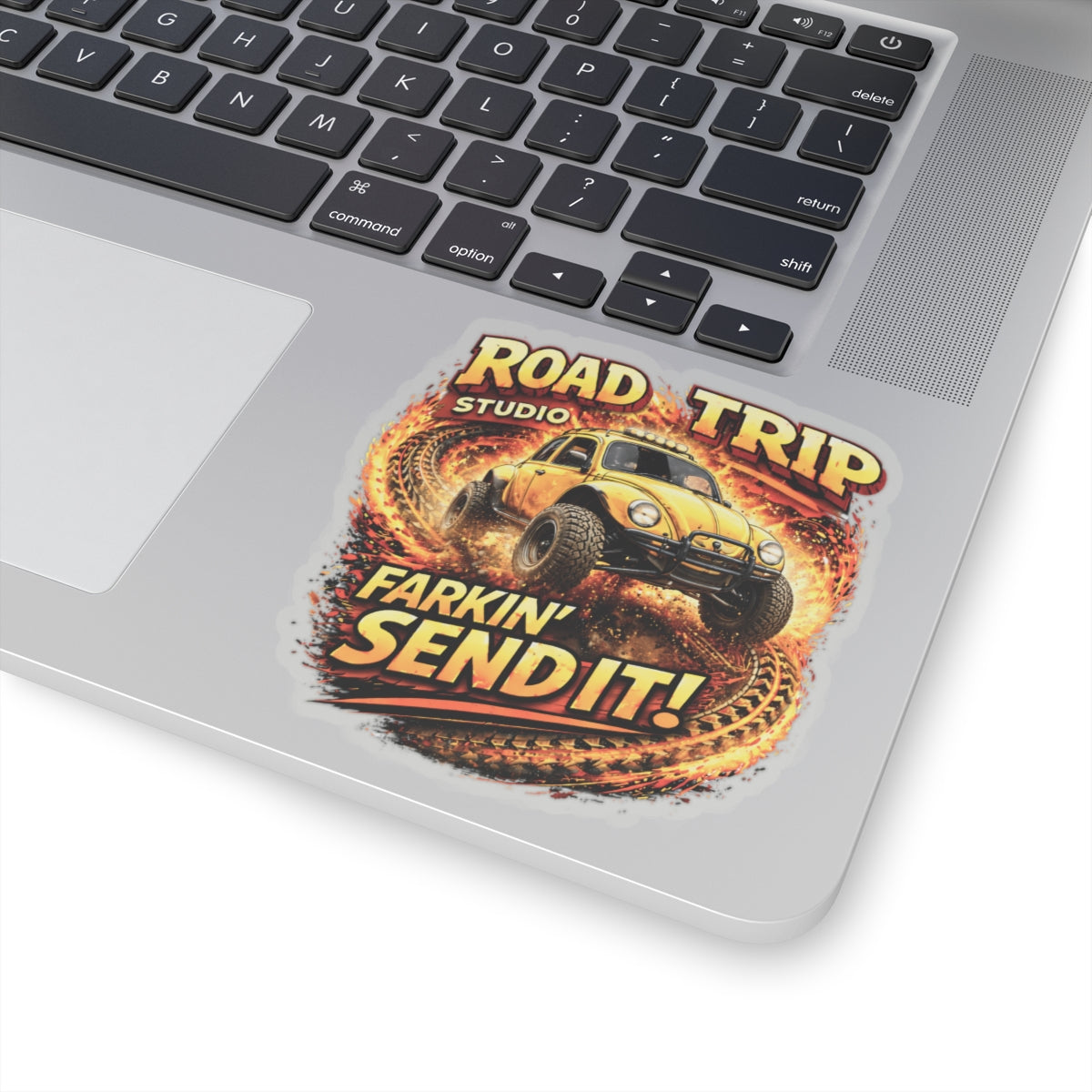 Farkin’ Send It Beetle Buggy Sticker