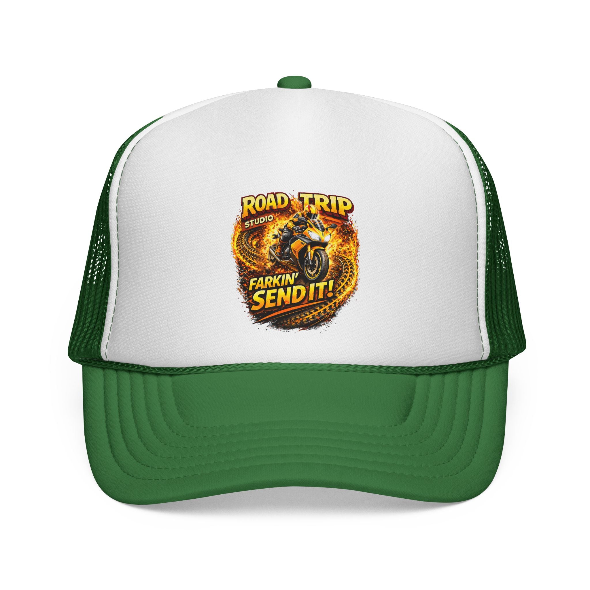 Farkin’ Send It Road Bike Trucker Cap