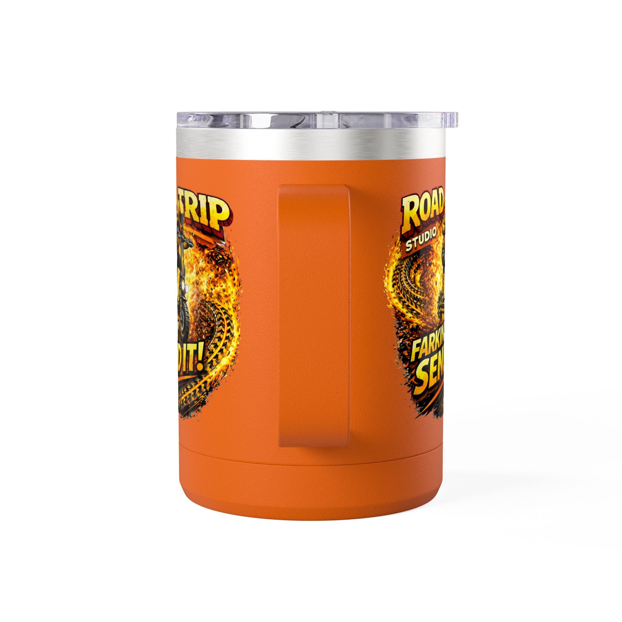 Farkin’ Send It Electric Scooter 15oz Travel Mug