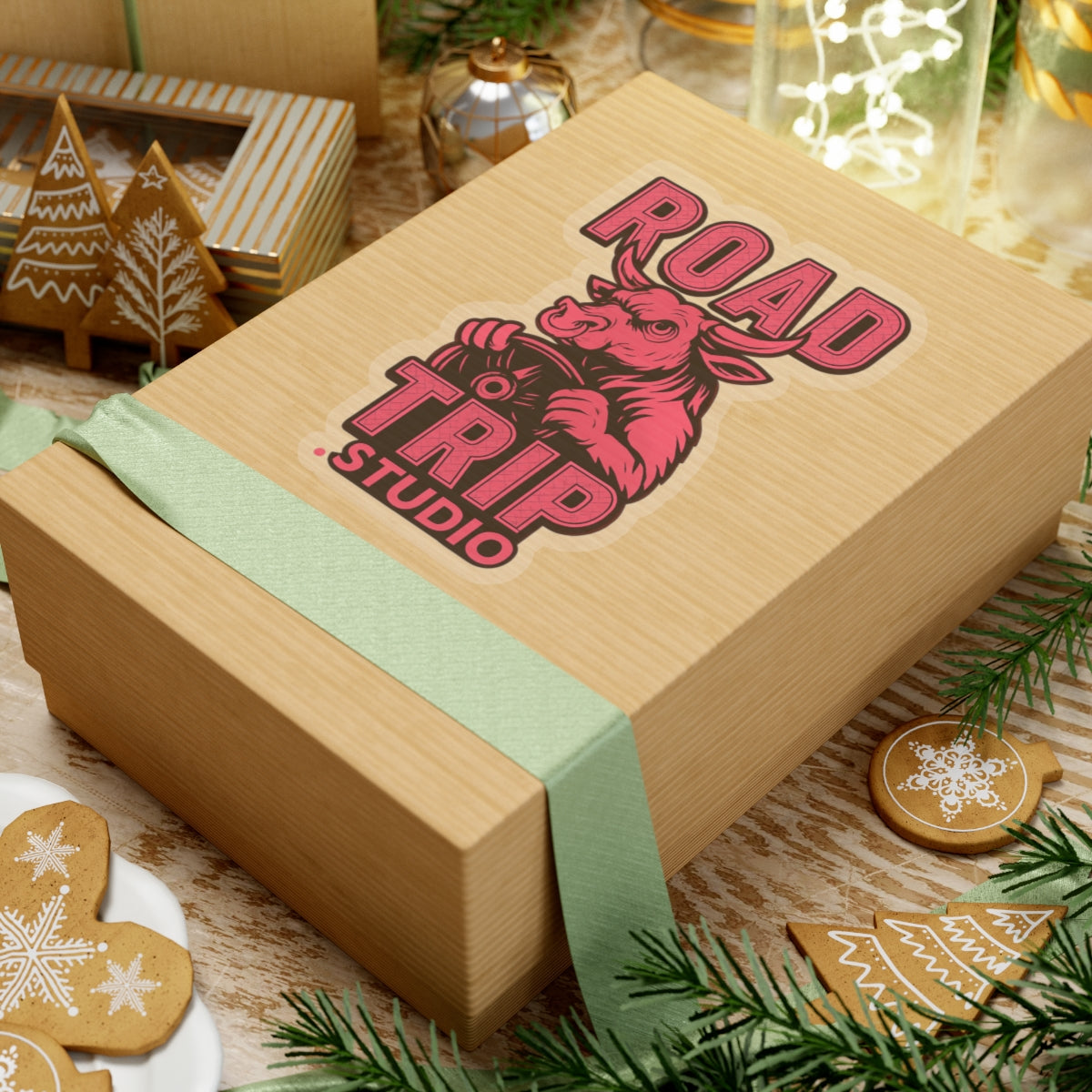 Road Trippin’ Bull Stickers - Official Road Trip Merch