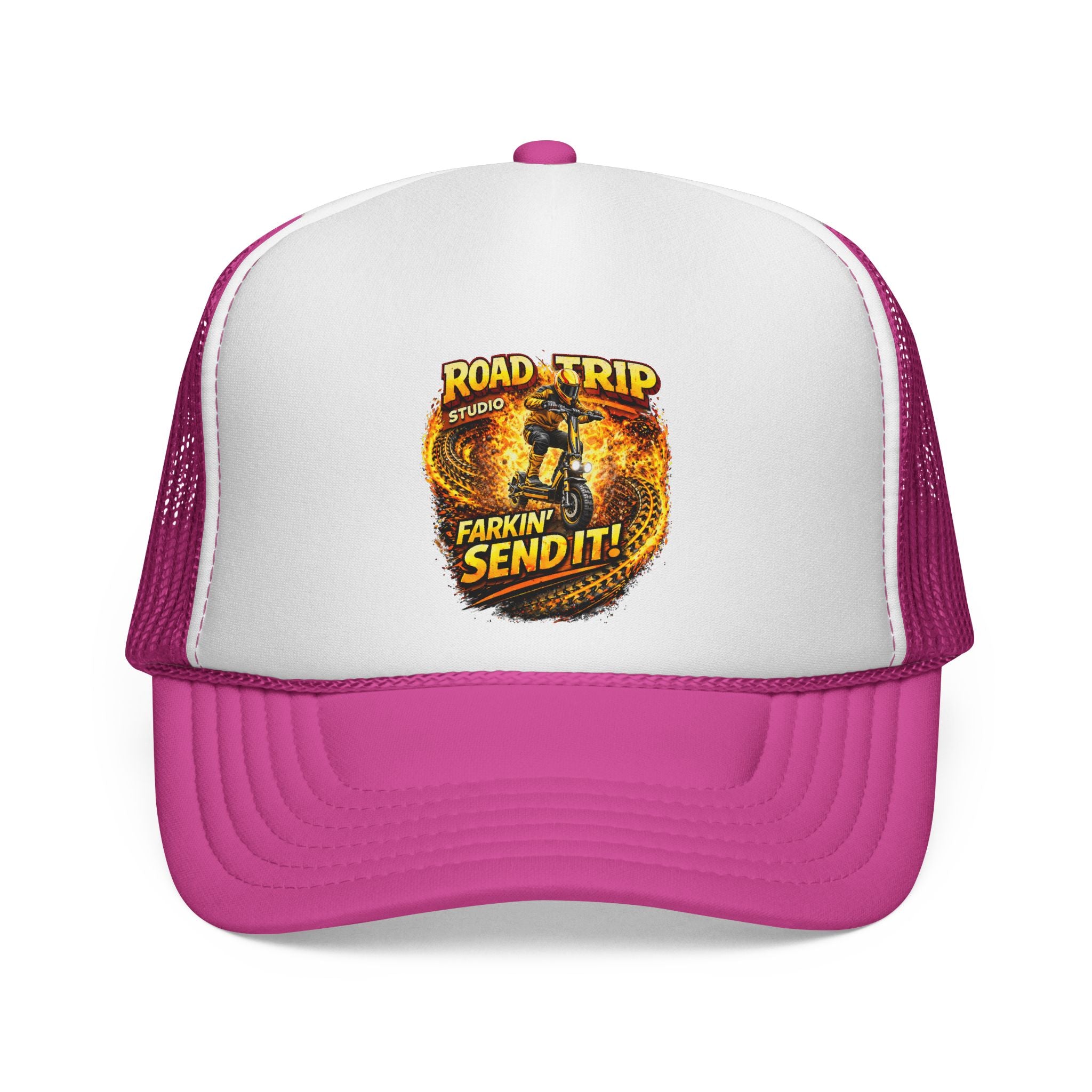 Farkin’ Send It Electric Scooter Trucker Cap