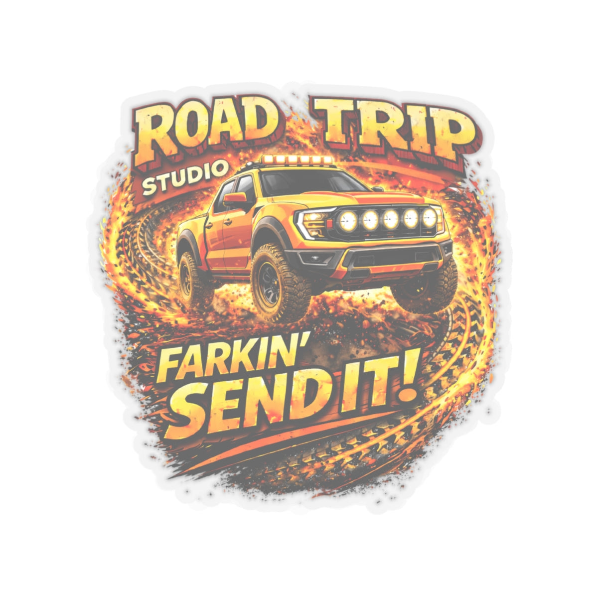 Farkin’ Send It Off-Road Ute Sticker