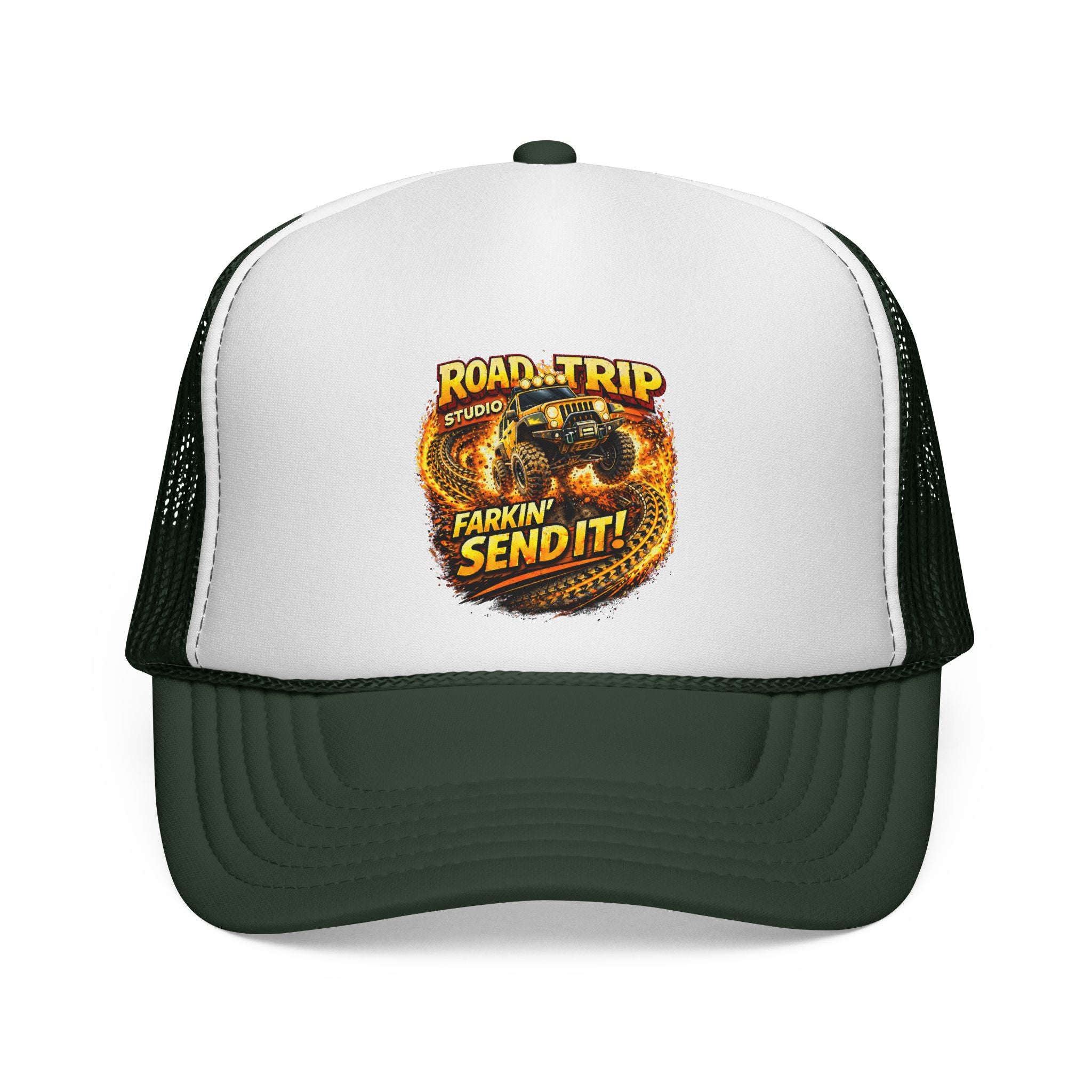 Farkin’ Send It Off-Road Jeep Trucker Cap