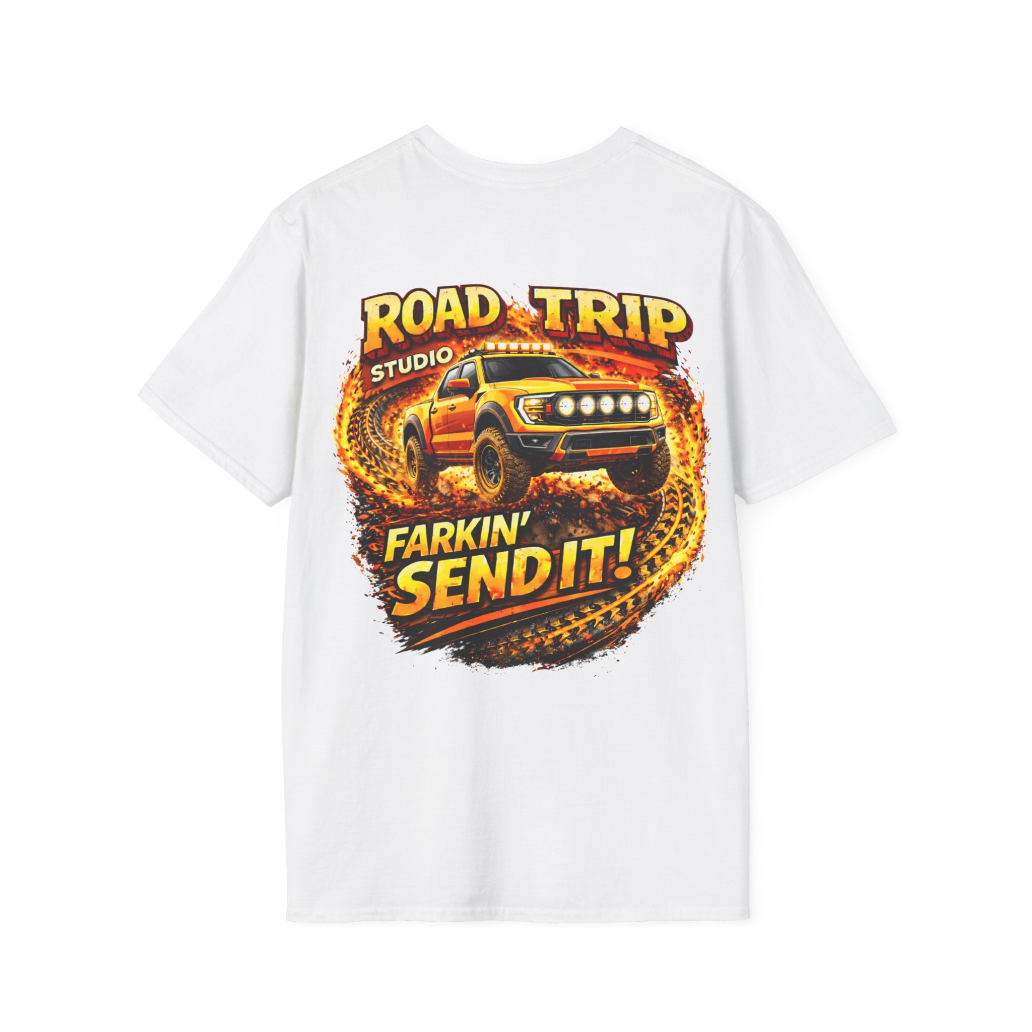 Farkin’ Send It Off-Road Ute T-Shirt - Official Road Trip Merch