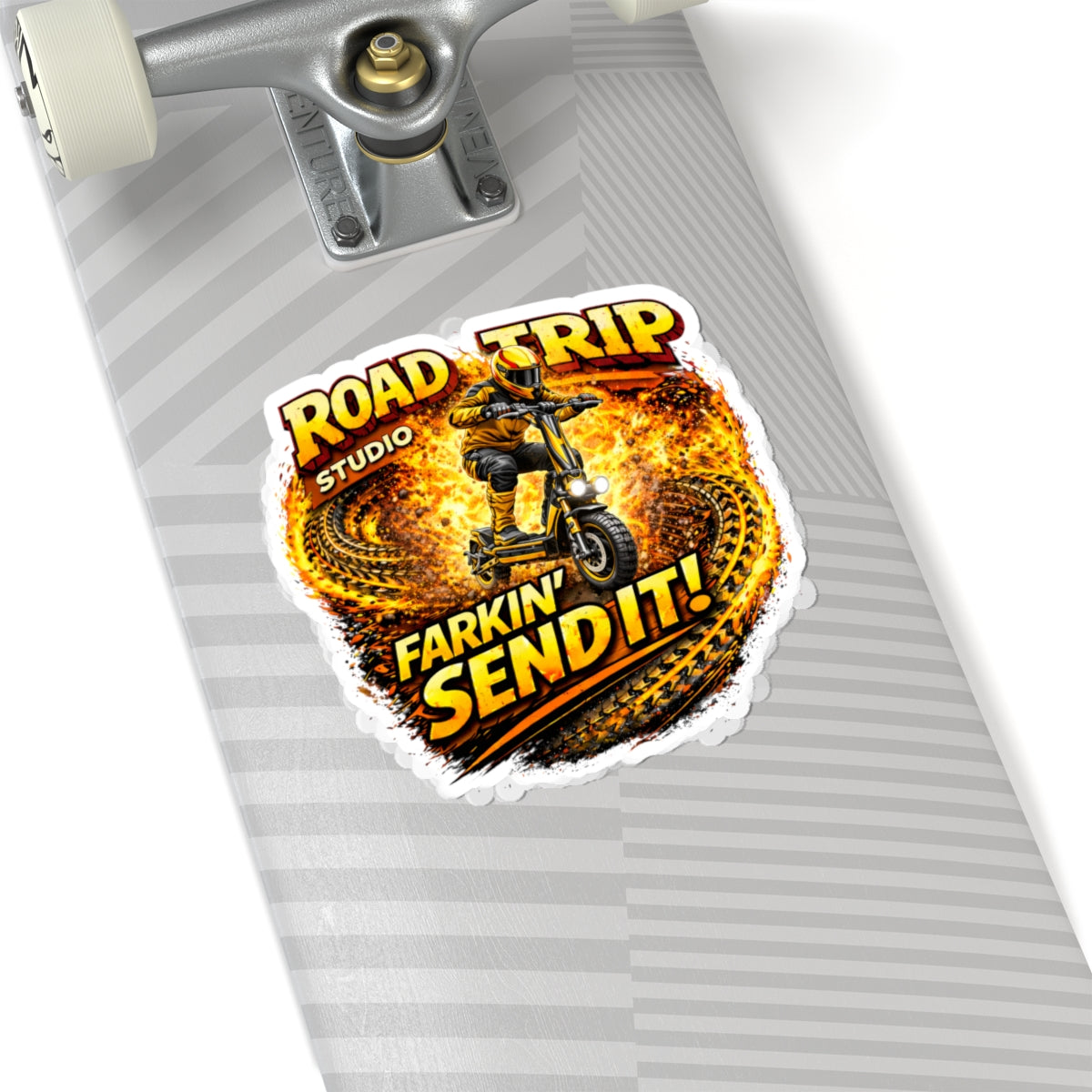 Farkin’ Send It Electric Scooter Sticker