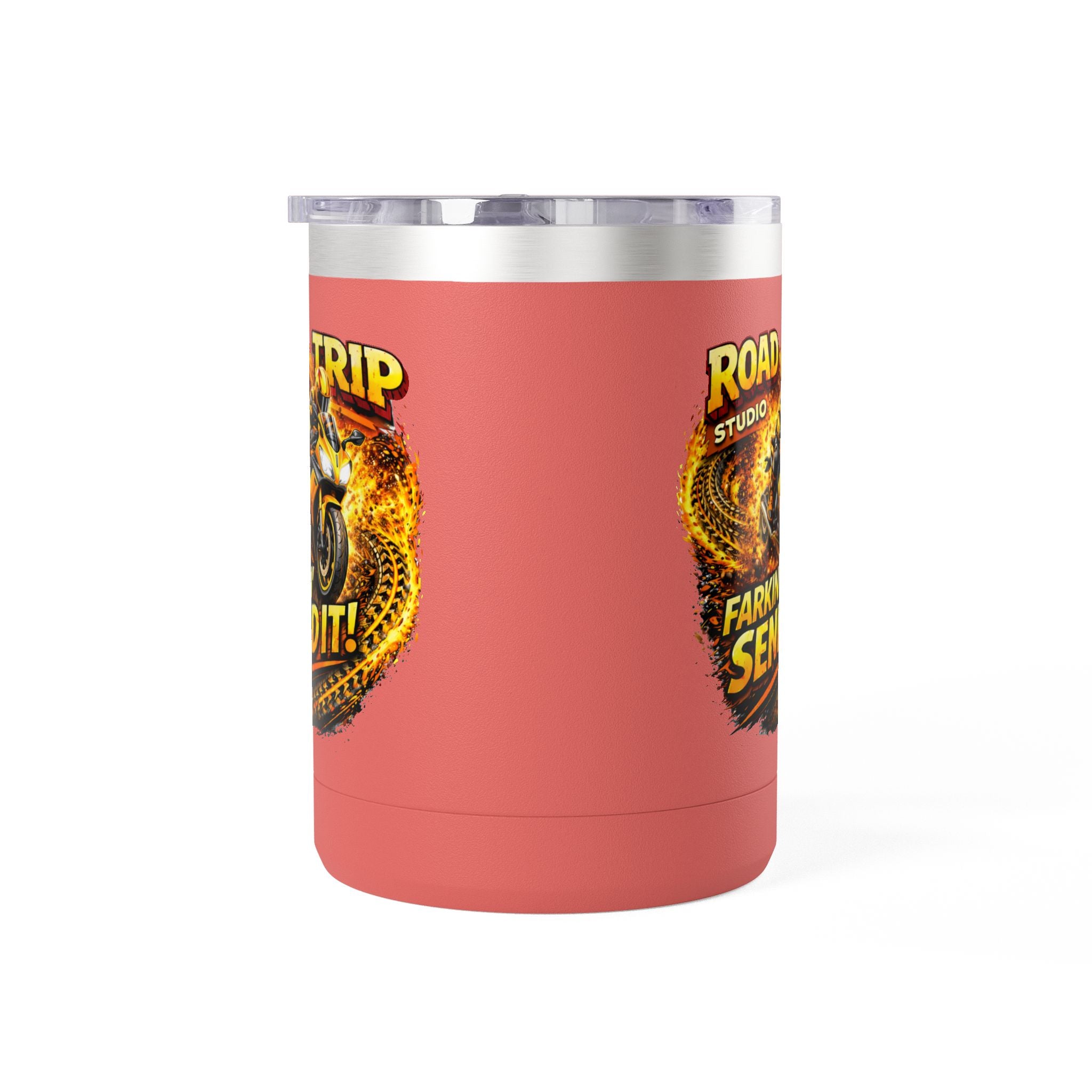Farkin’ Send It Road Bike 15oz Travel Mug