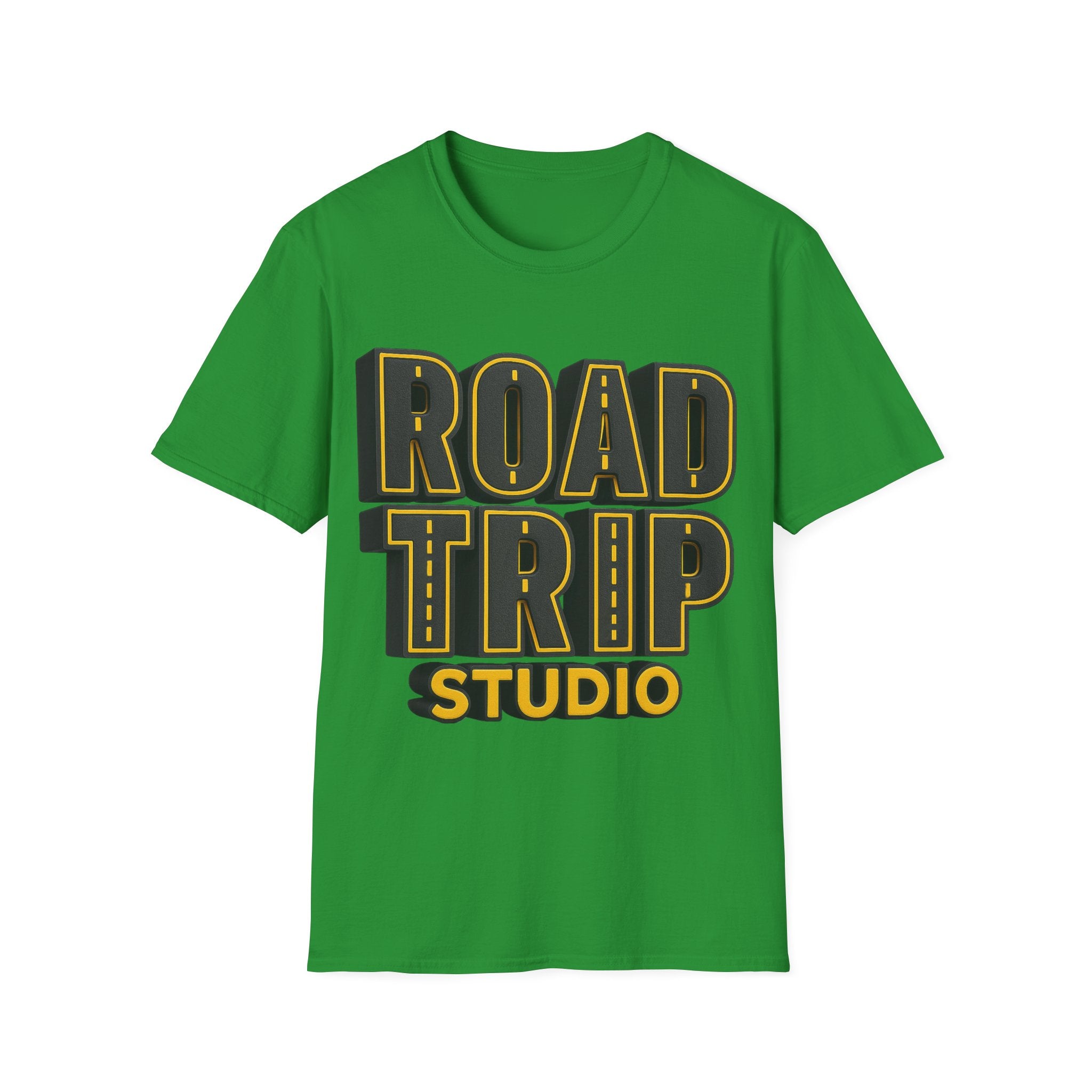 Road Trip Highway Text Logo T-Shirt — Official Road Trip Merch