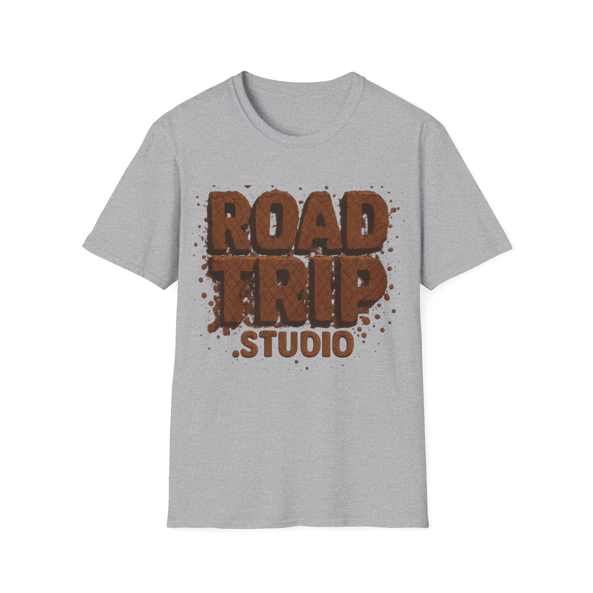 Road Trip Mud Splatter Text Logo T-Shirt — Official Road Trip Merch