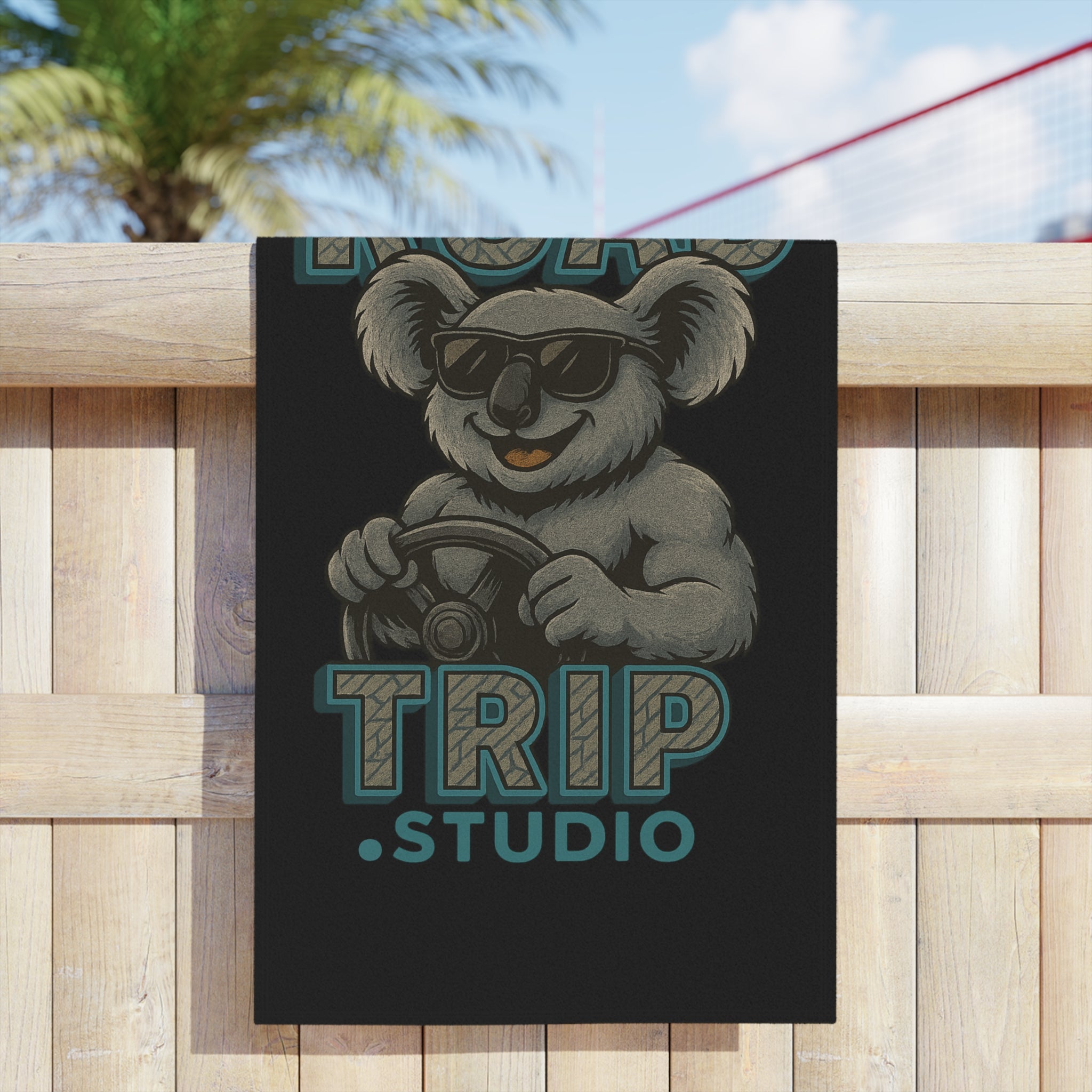 Road Trippin’ Koala Beach Towel