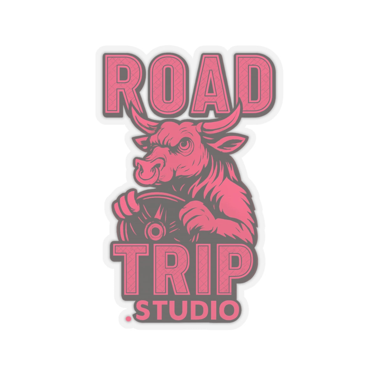 Road Trippin’ Bull Stickers - Official Road Trip Merch