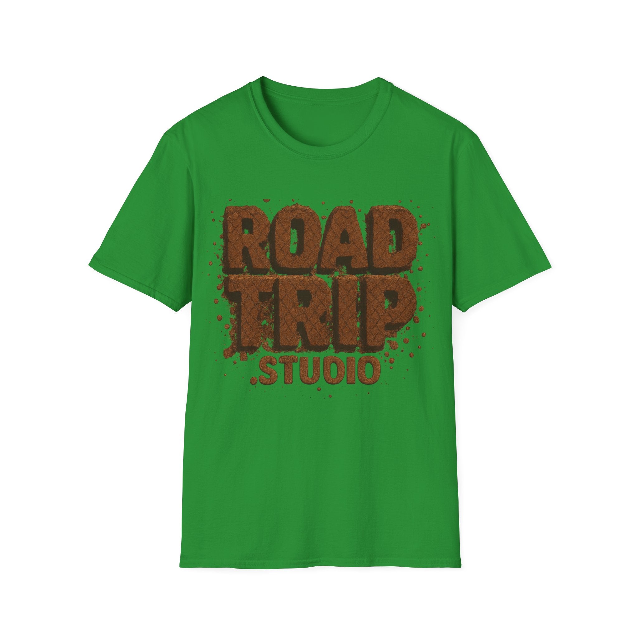 Road Trip Mud Splatter Text Logo T-Shirt — Official Road Trip Merch
