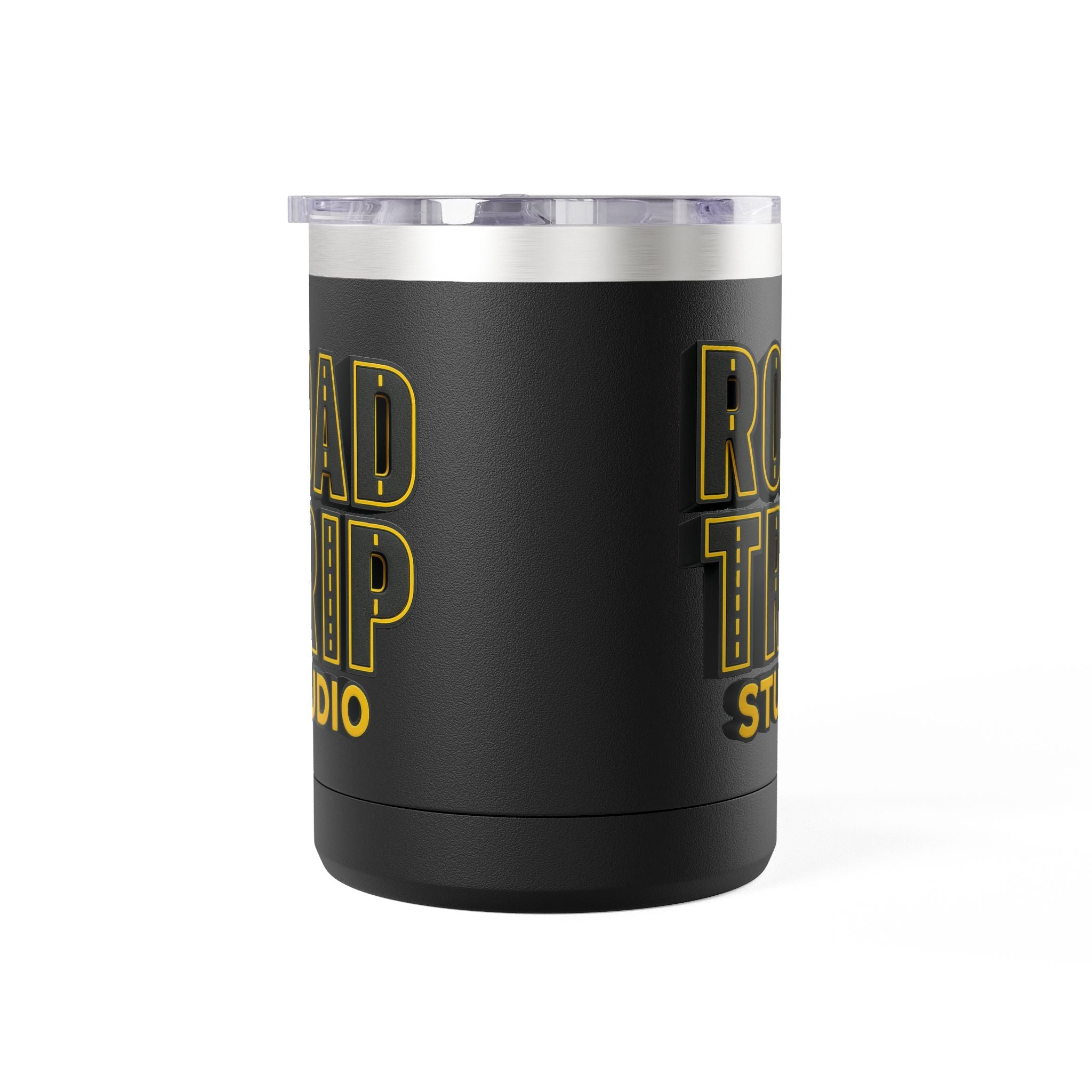 Road Trip Studio 15oz Travel Mug — Highway Text Tumbler