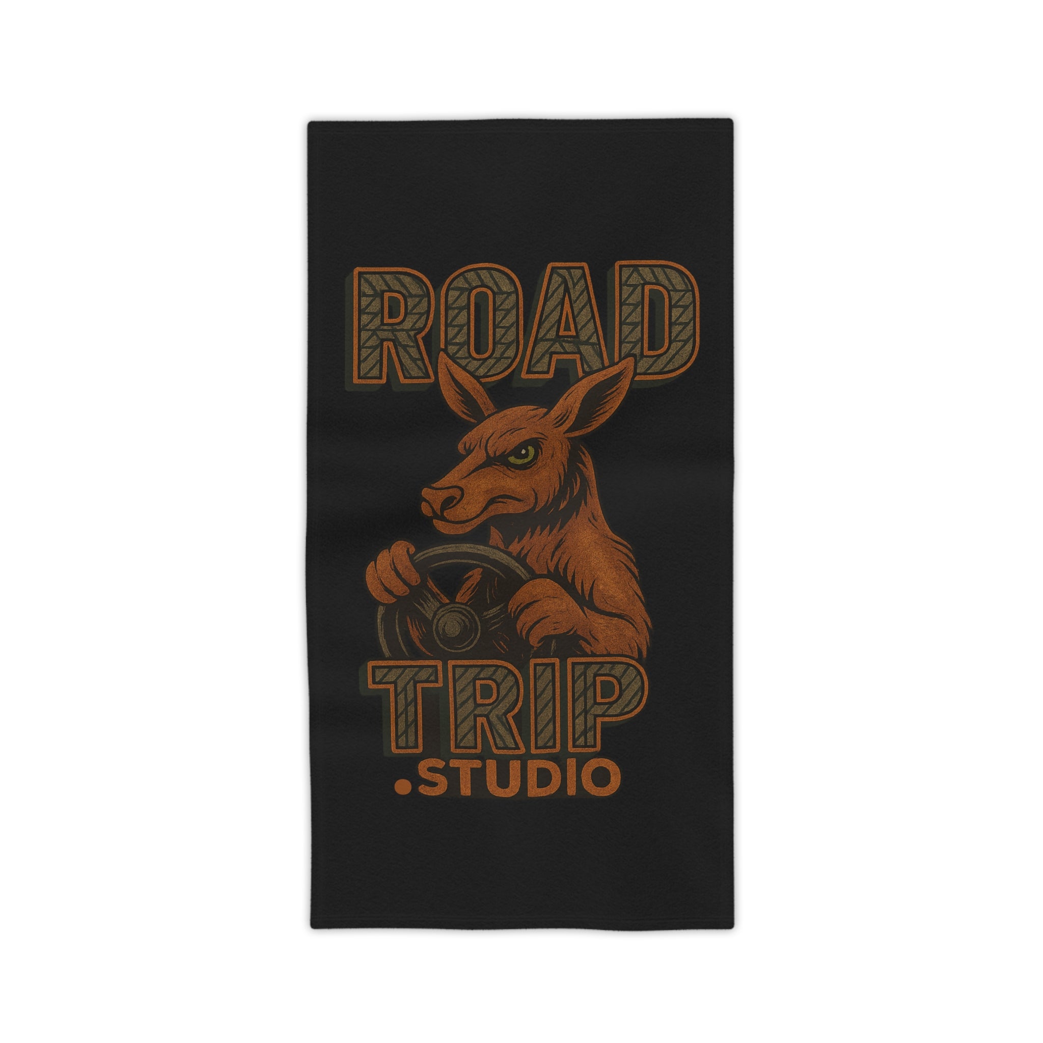 Road Trippin’ Kangaroo Beach Towel