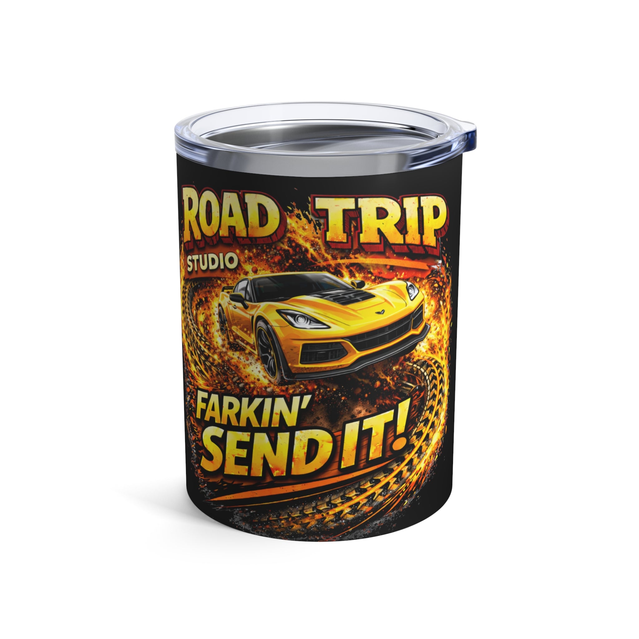 10oz Farkin’ Send It Sports Car Tumbler