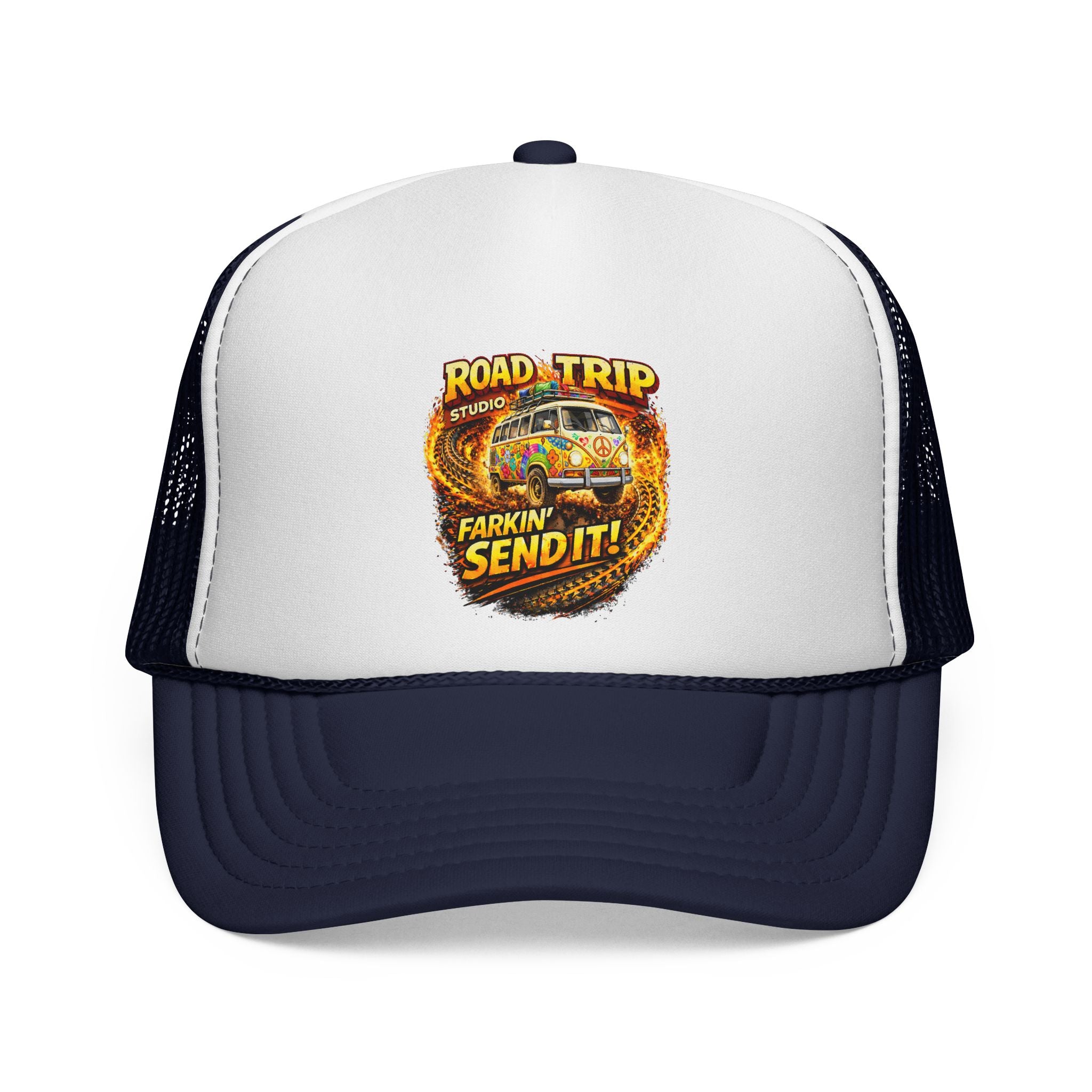 Farkin’ Send It Hippy Van Trucker Cap