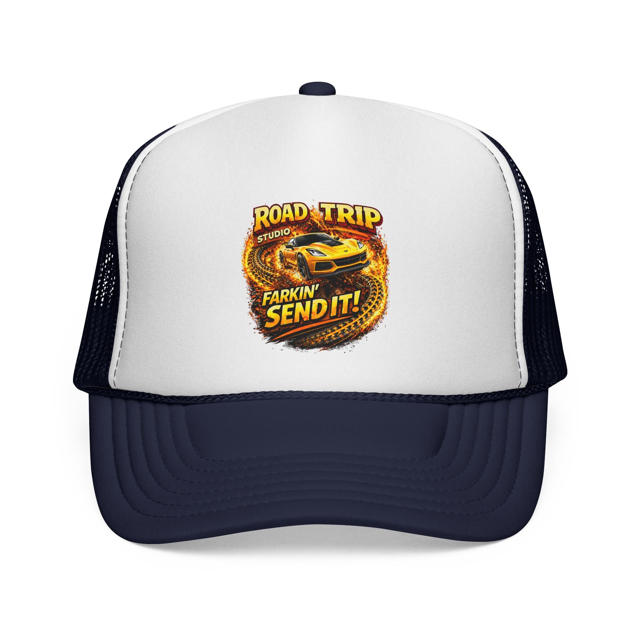 Farkin’ Send It Sports Car Trucker Cap
