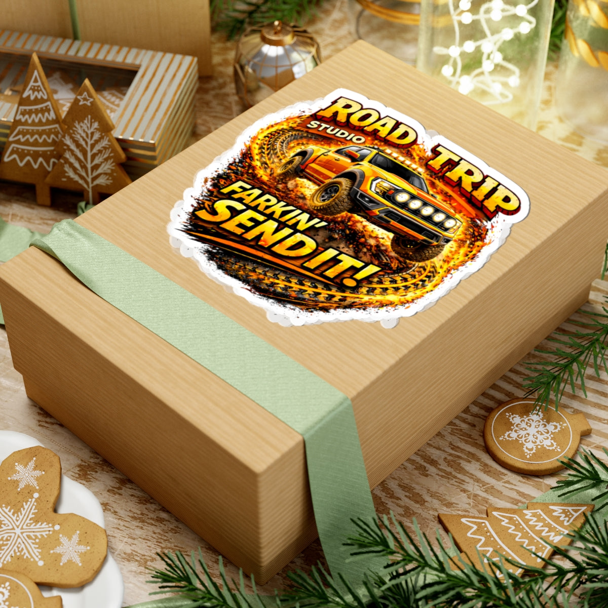 Farkin’ Send It Off-Road Ute Sticker