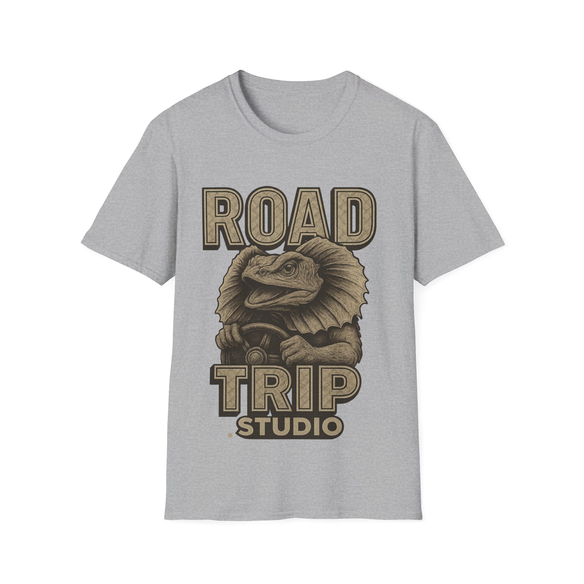 Road Trippin’ Frilled Neck Tee