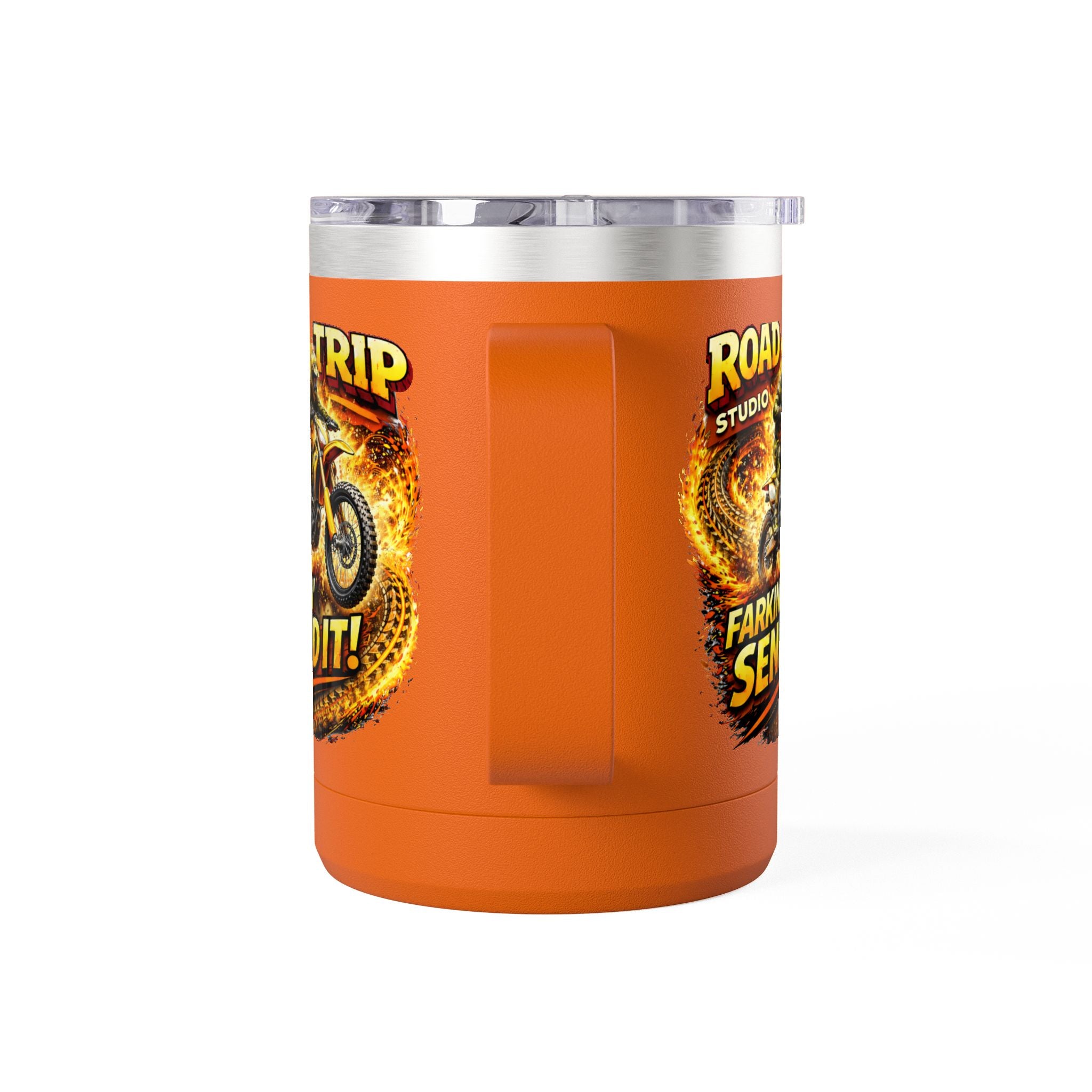Farkin’ Send It Motocross 15oz Travel Mug