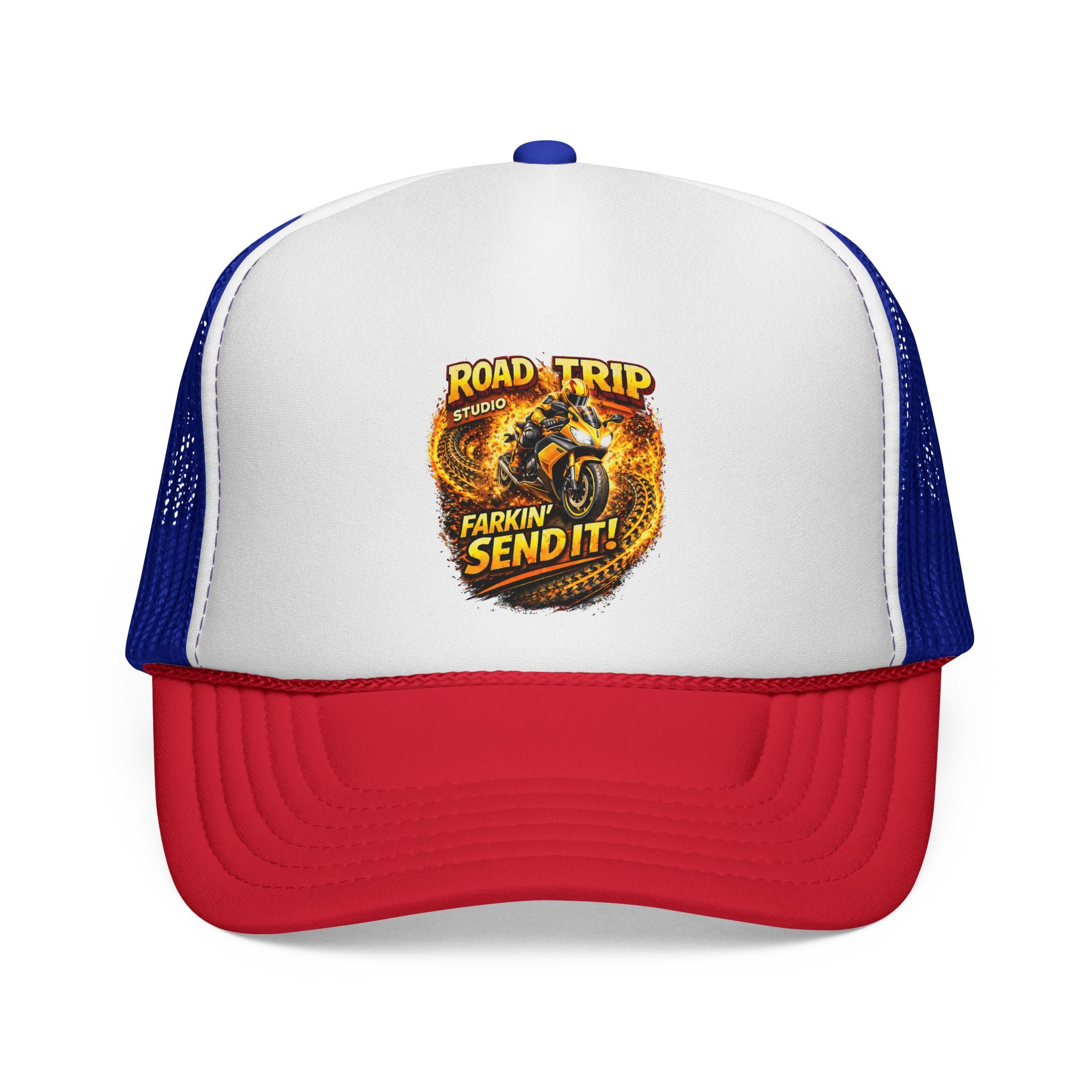 Farkin’ Send It Road Bike Trucker Cap