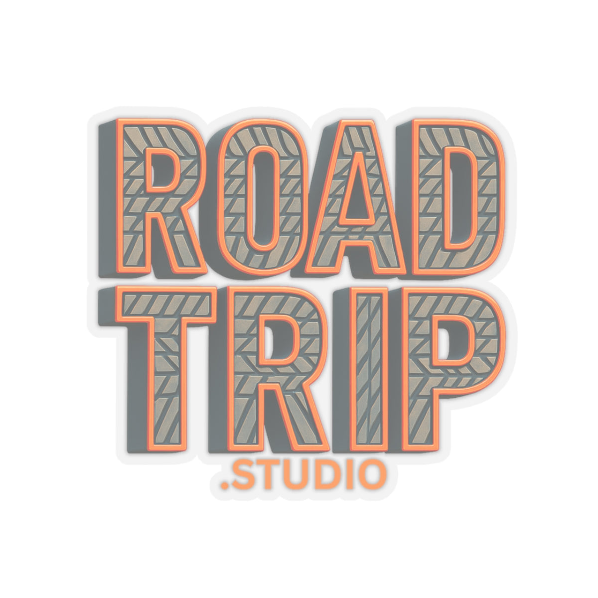 Road Trip Studio Neon Tire Tread Stickers