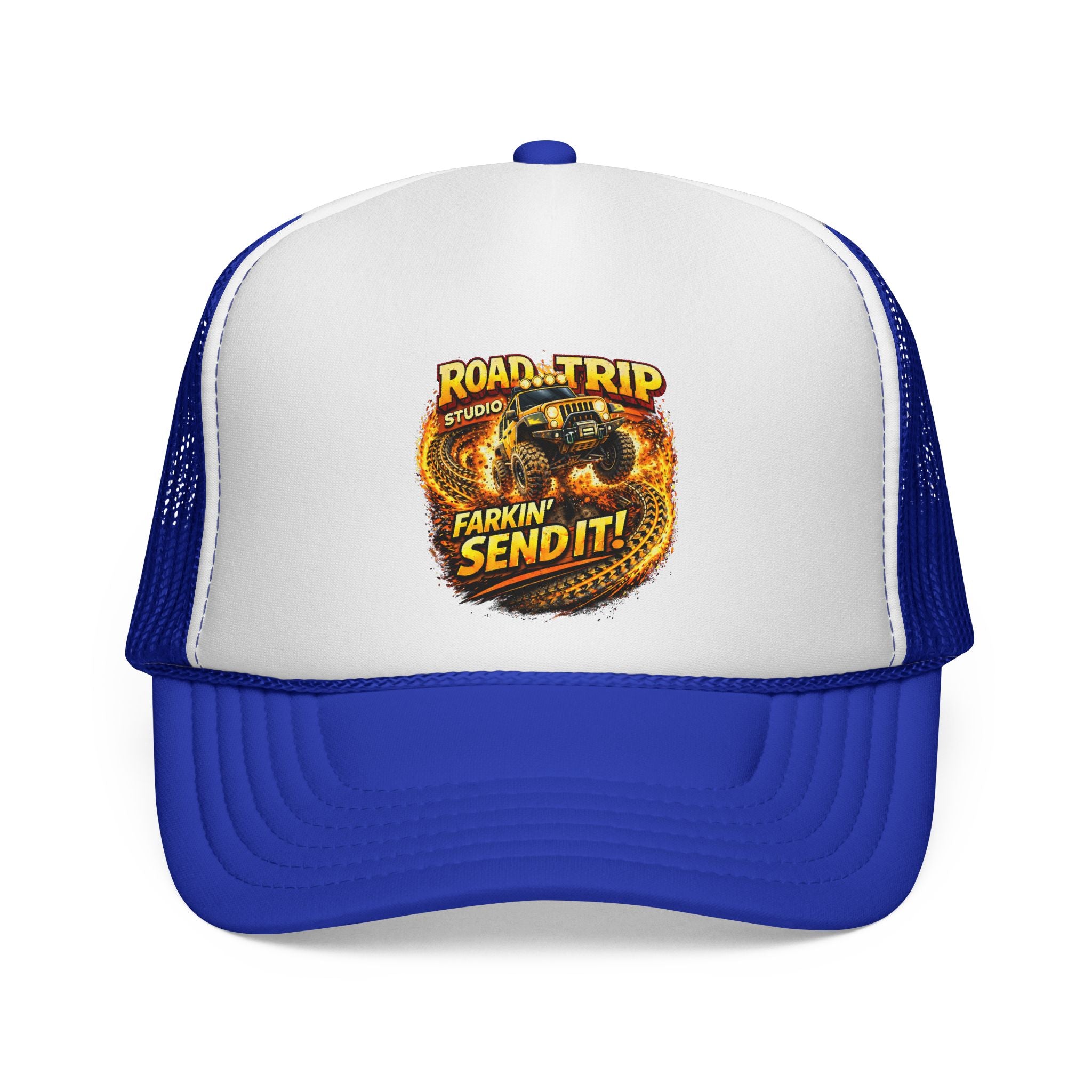 Farkin’ Send It Off-Road Jeep Trucker Cap