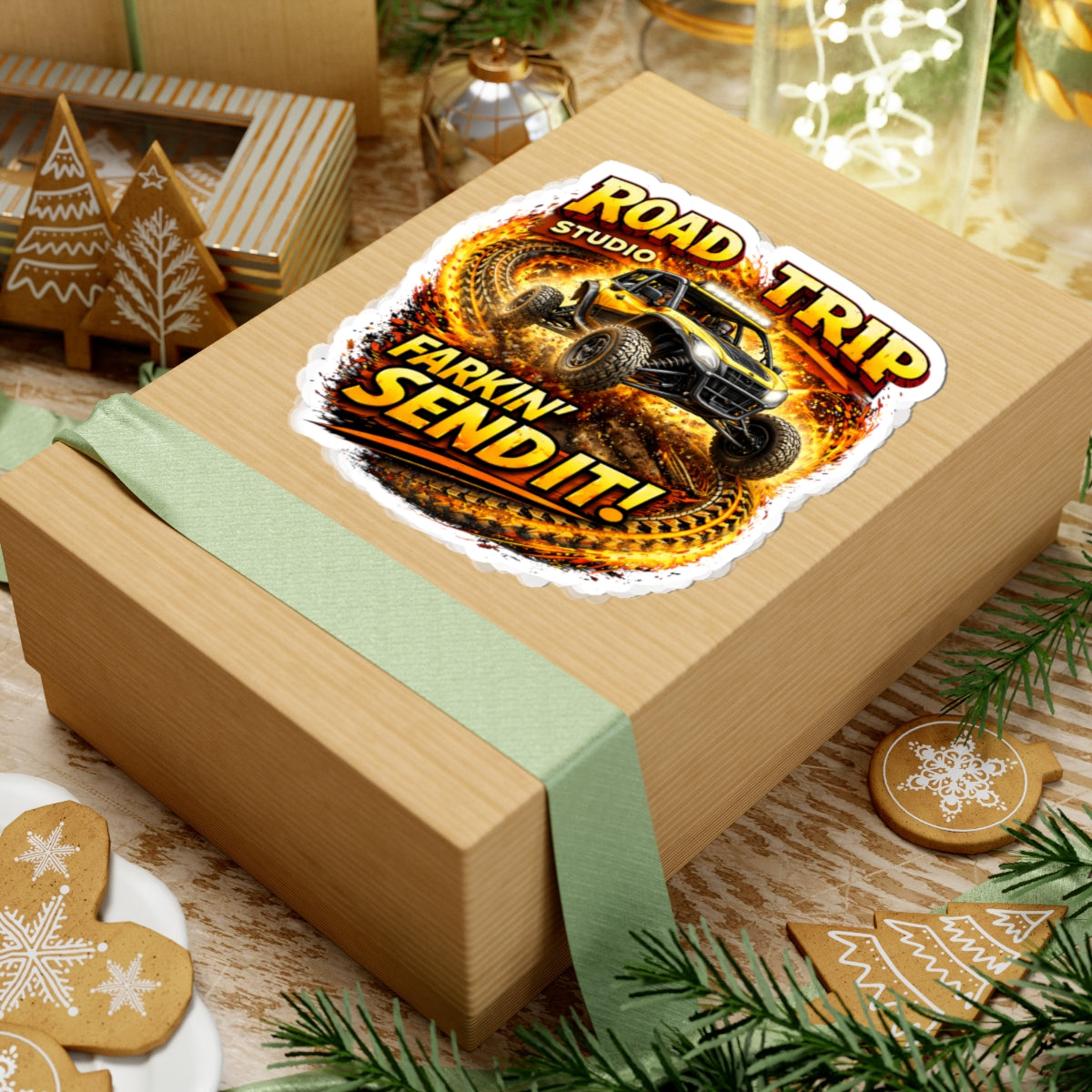 Farkin’ Send It Off-Road Buggy Sticker