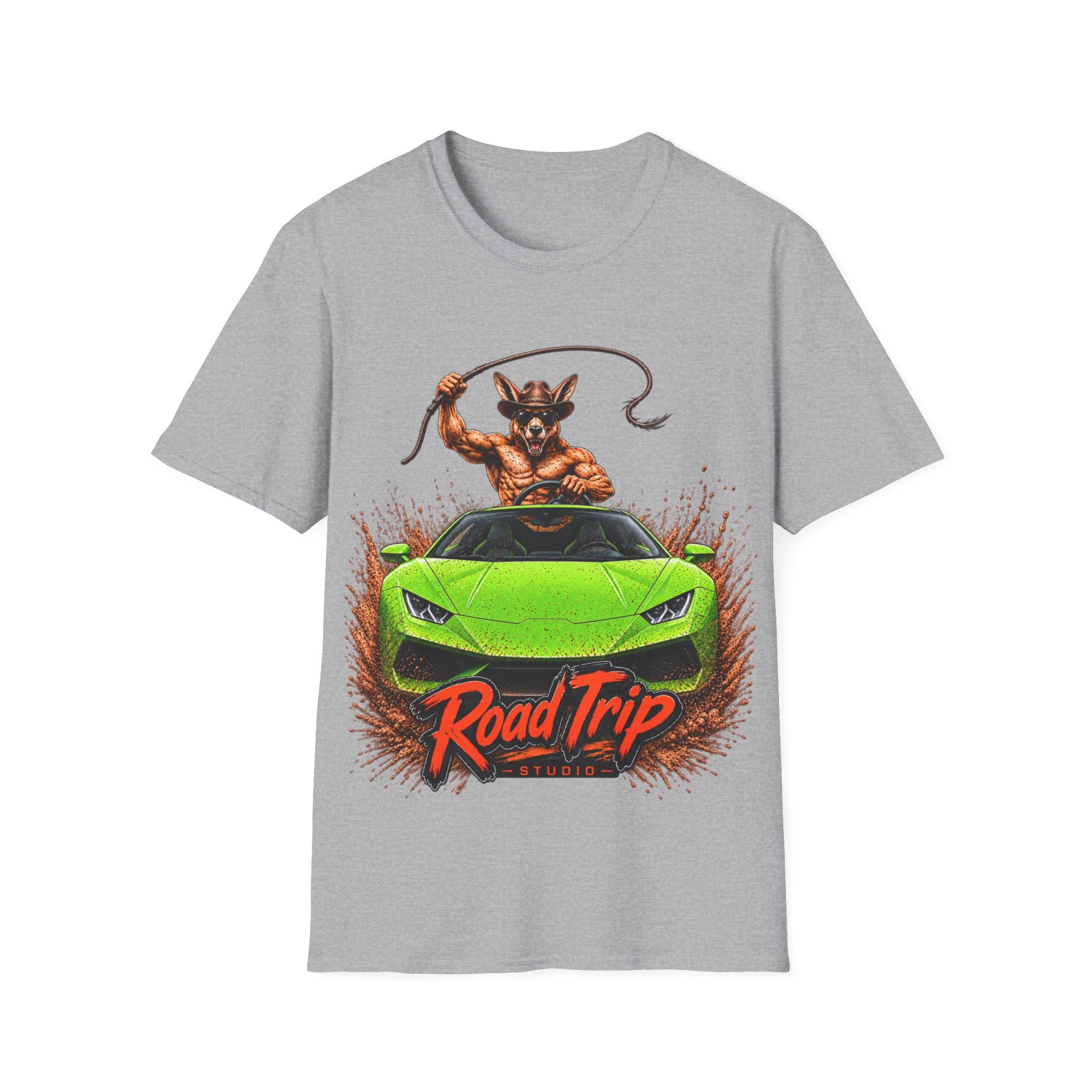 Cowboy Kangaroo Sports Car Tee