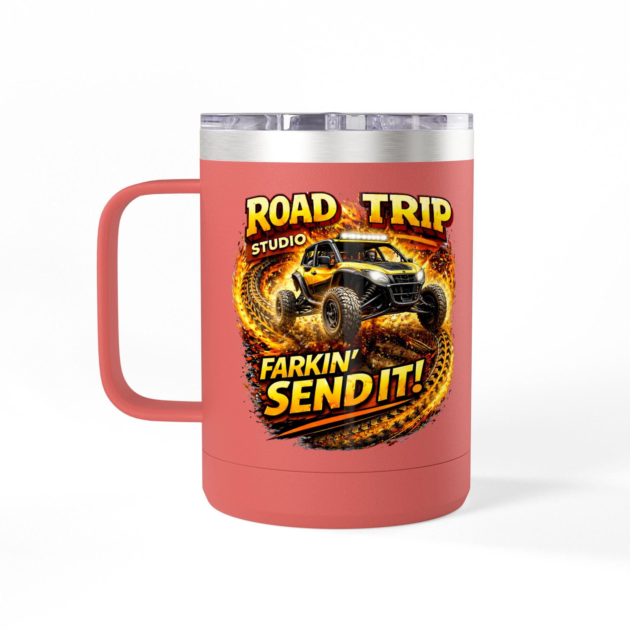 Farkin’ Send It Off-Road Buggy 15oz Travel Mug