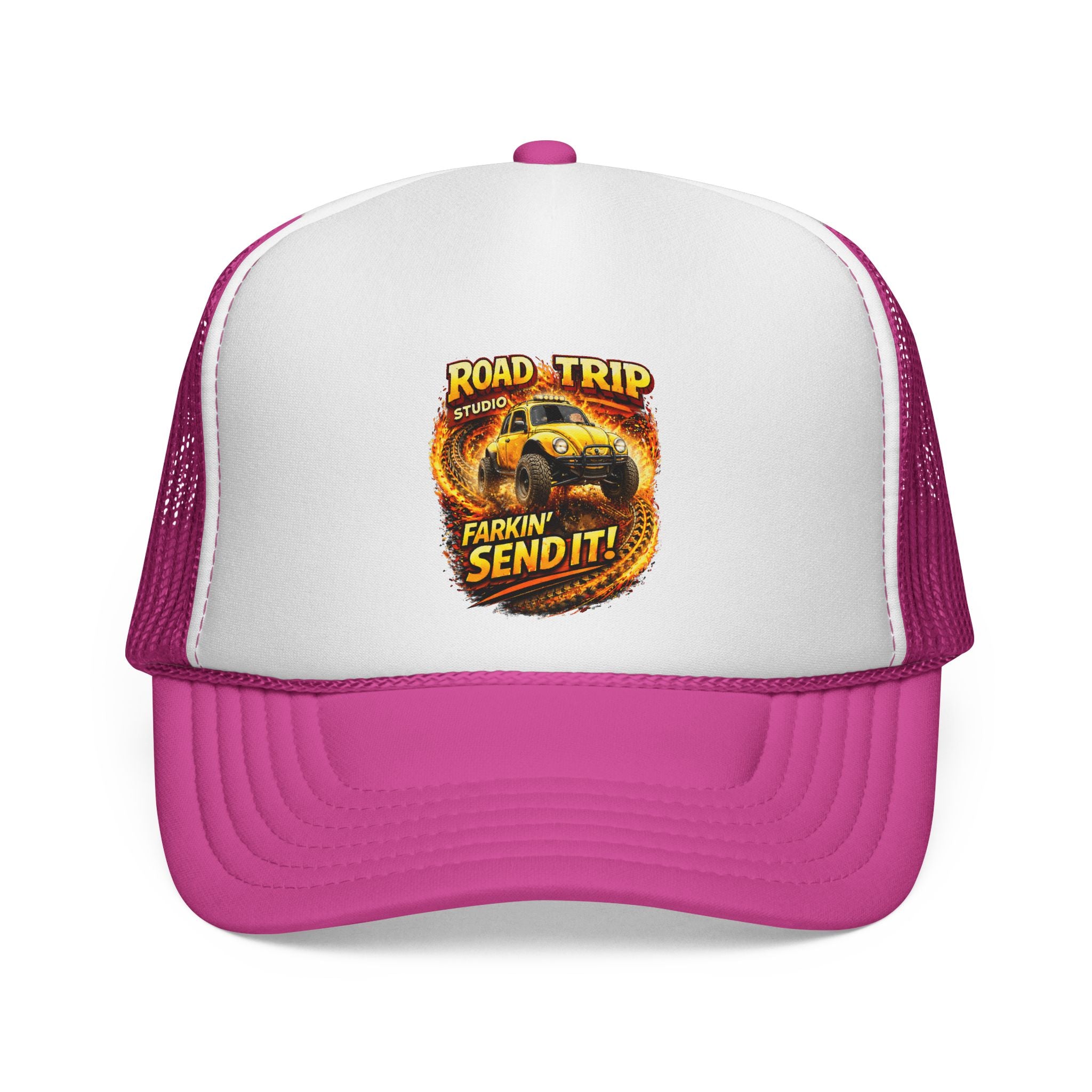 Farkin’ Send It Beetle Buggy Trucker Cap