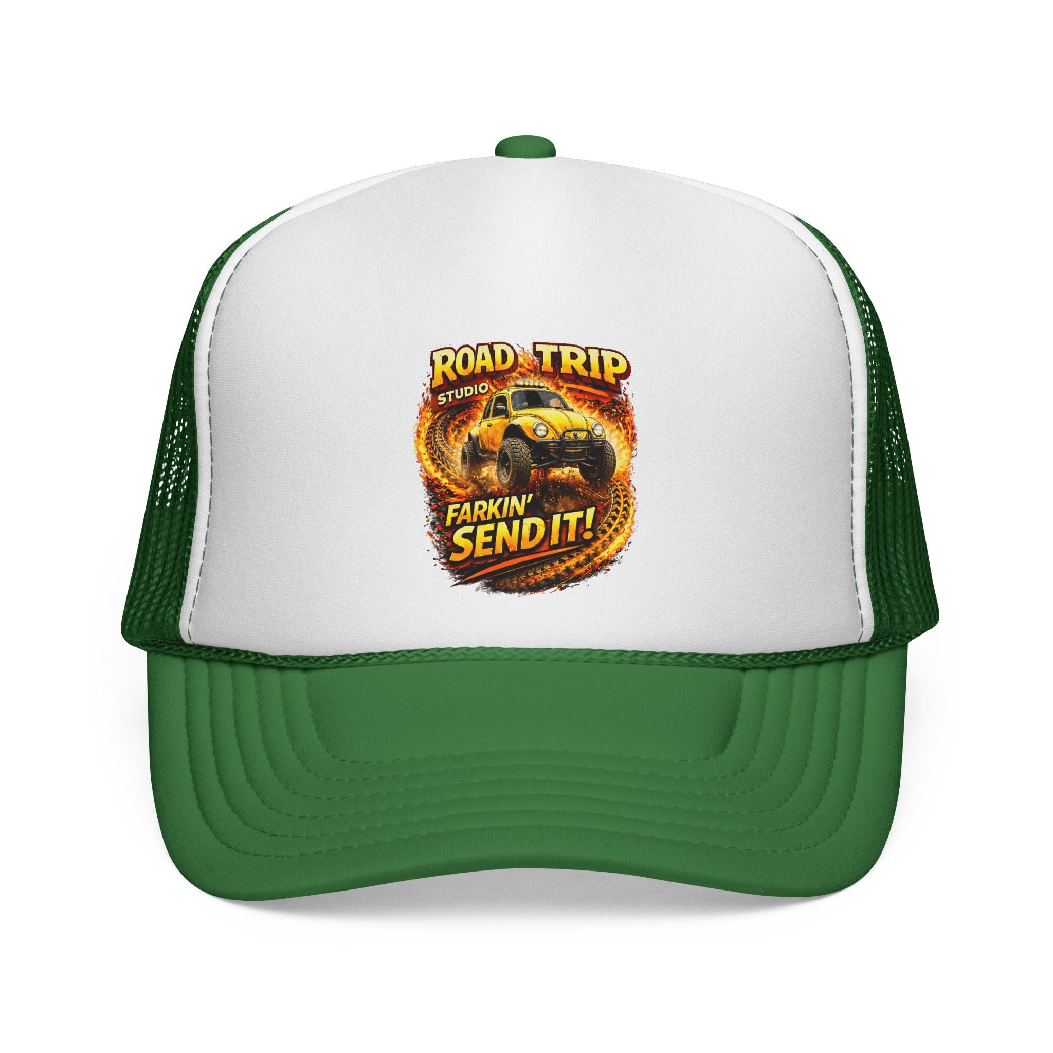 Farkin’ Send It Beetle Buggy Trucker Cap