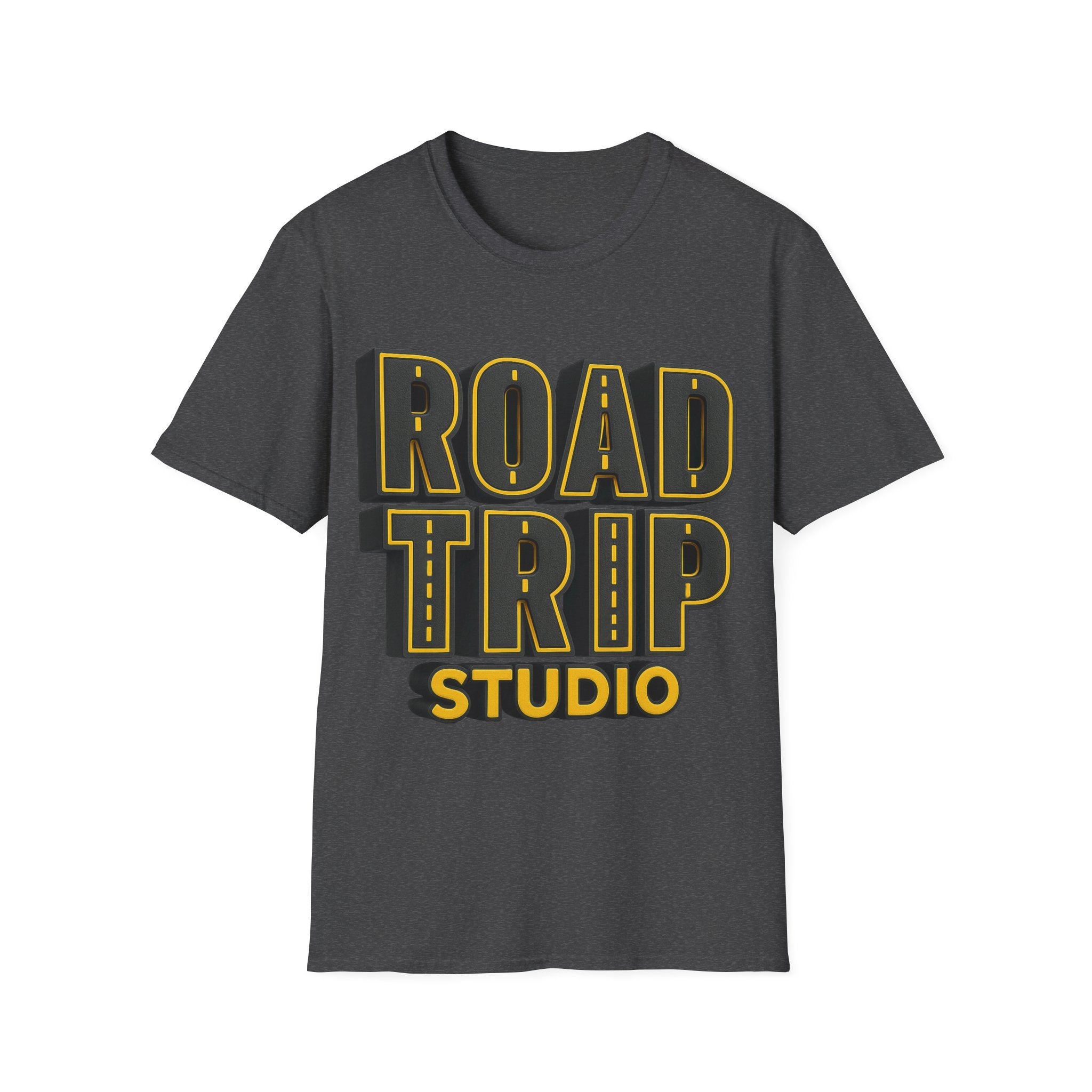 Road Trip Highway Text Logo T-Shirt — Official Road Trip Merch