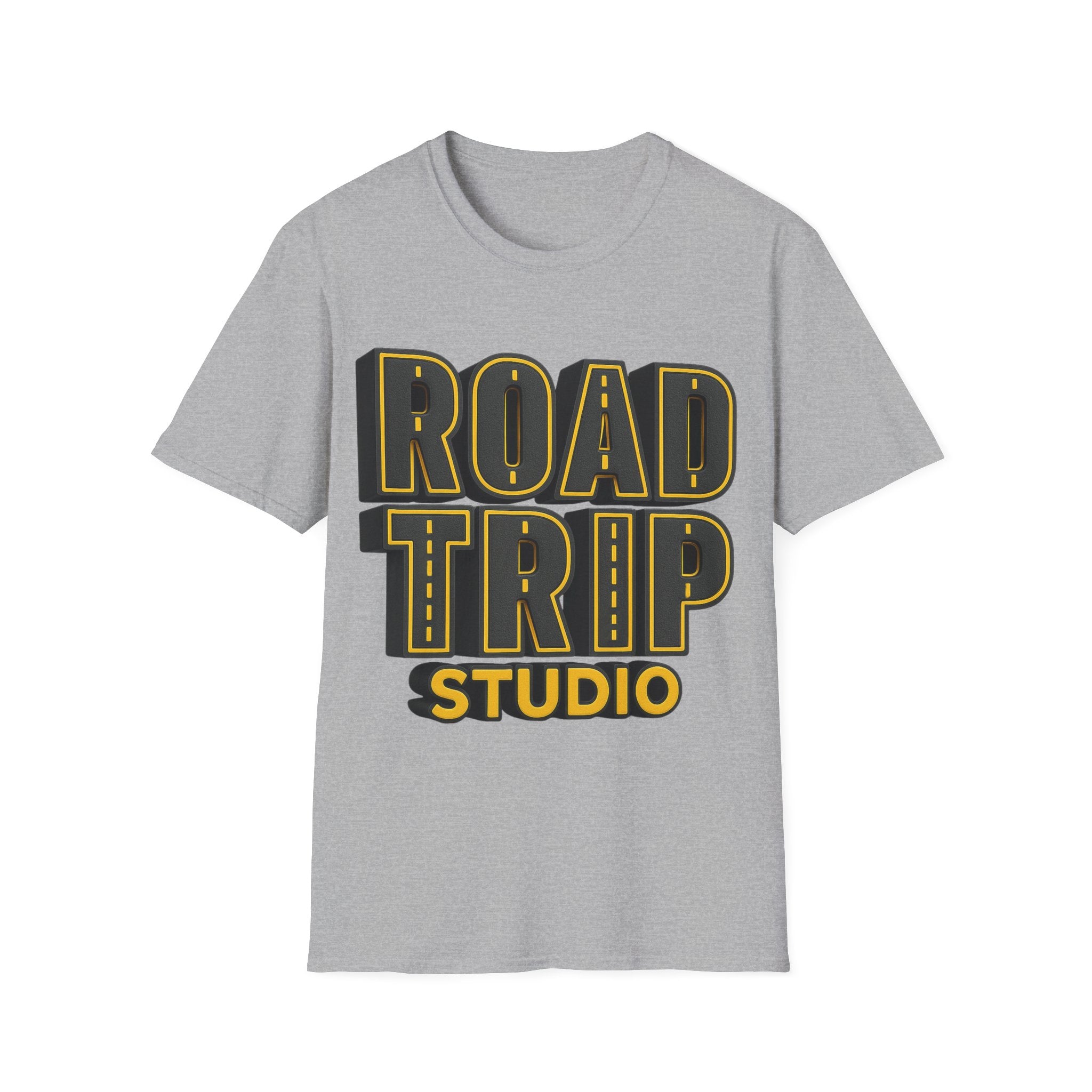 Road Trip Highway Text Logo T-Shirt — Official Road Trip Merch