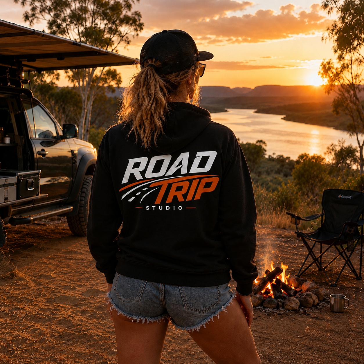 Road Trip Factory Race Zip Hoodie