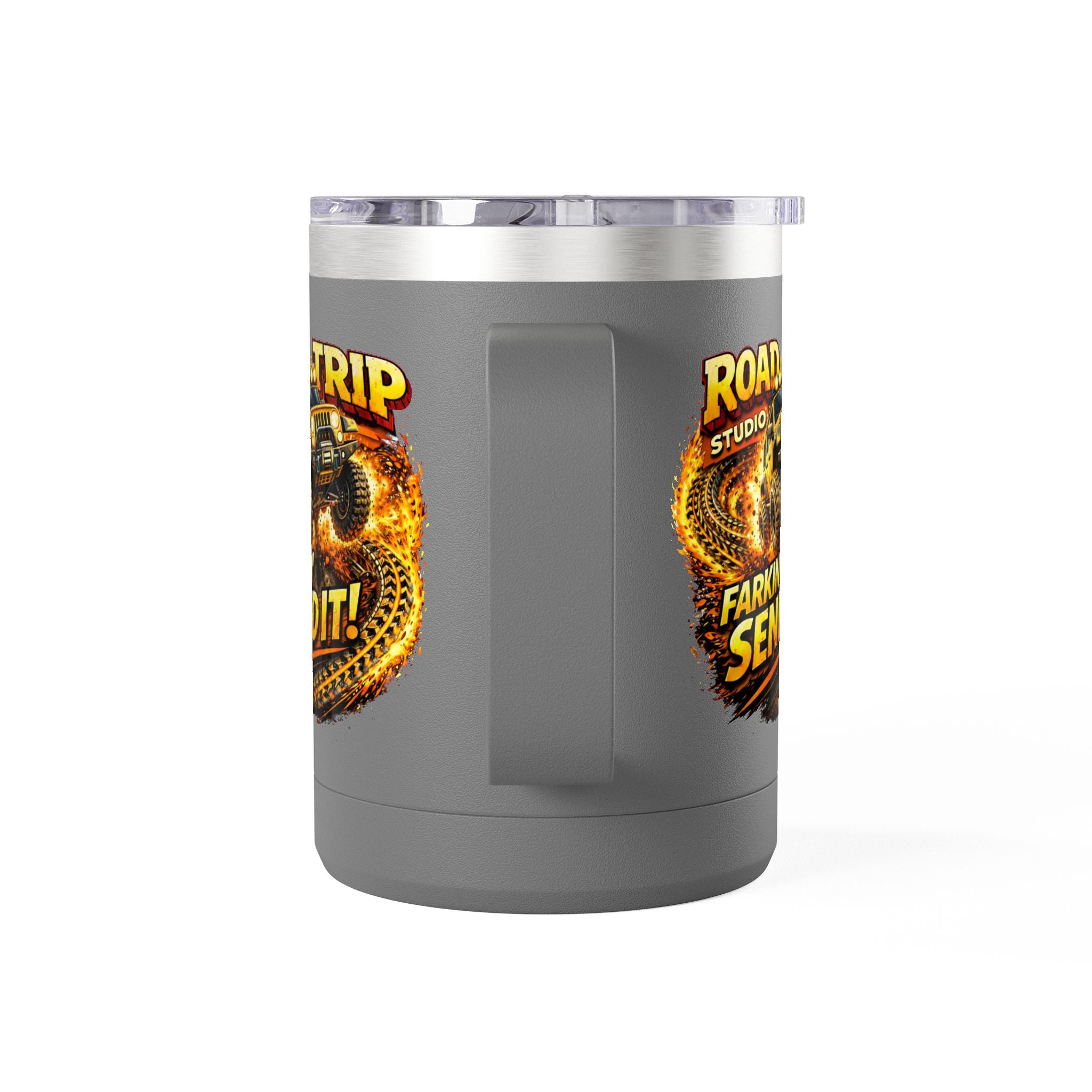 Farkin’ Send It Off-Road Jeep 15oz Travel Mug